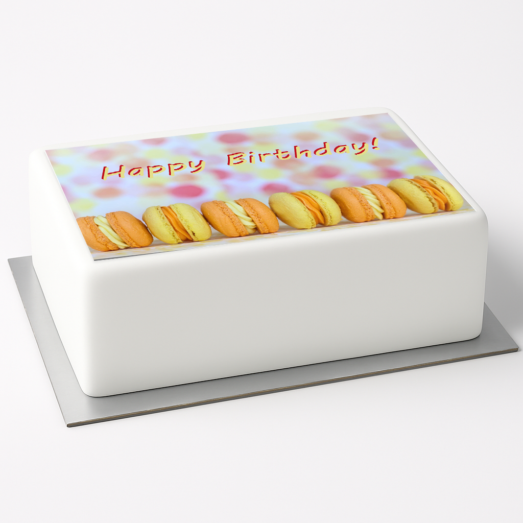 Tortenaufleger Happy Birthday