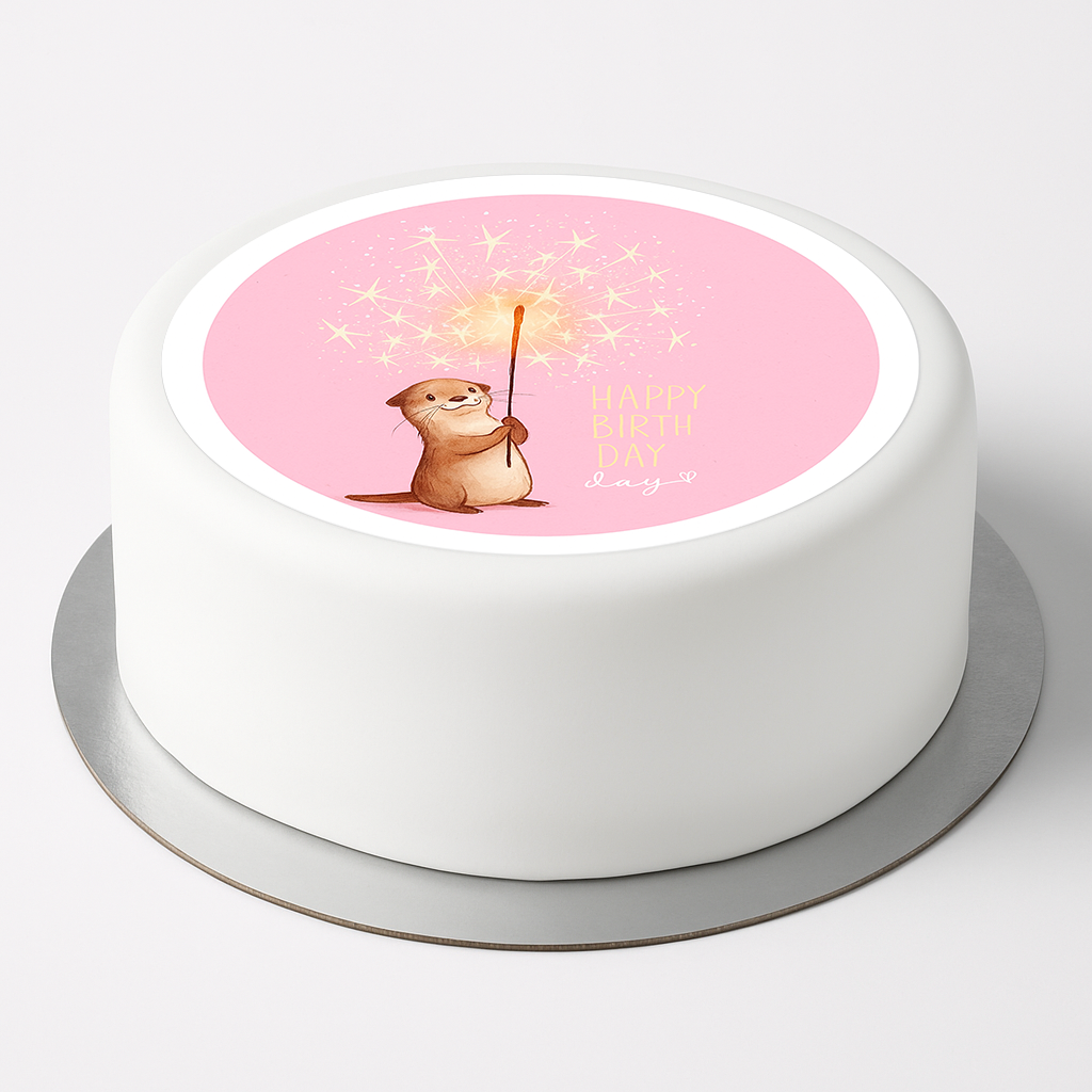 Tortenaufleger Geburtstag