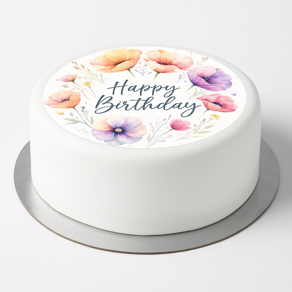Tortenaufleger Geburtstag