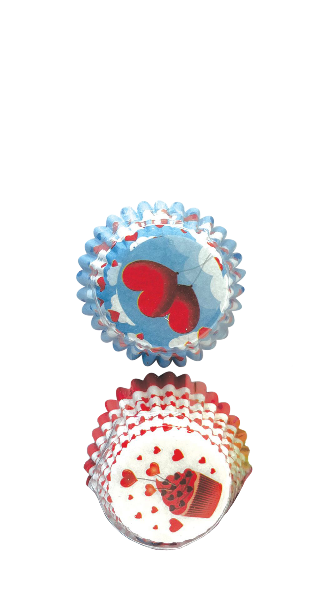 Mini Muffinförmchen Liebe