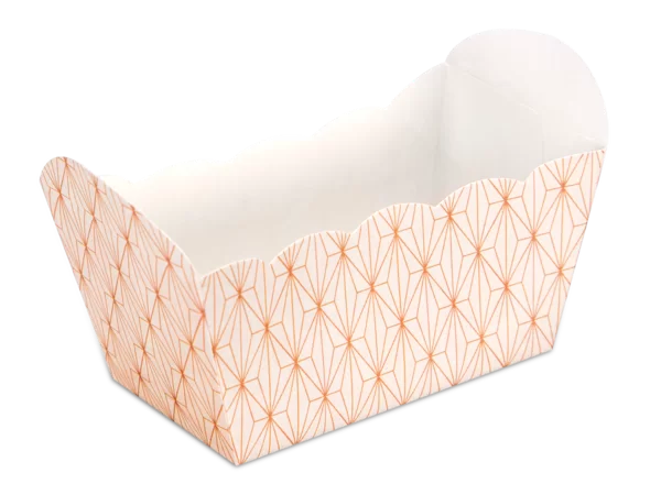 Papier-Backformen Vanilla Diamonds – 10 Stück