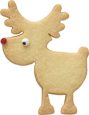 Ausstecher Rentier Rudolf 9 cm A13