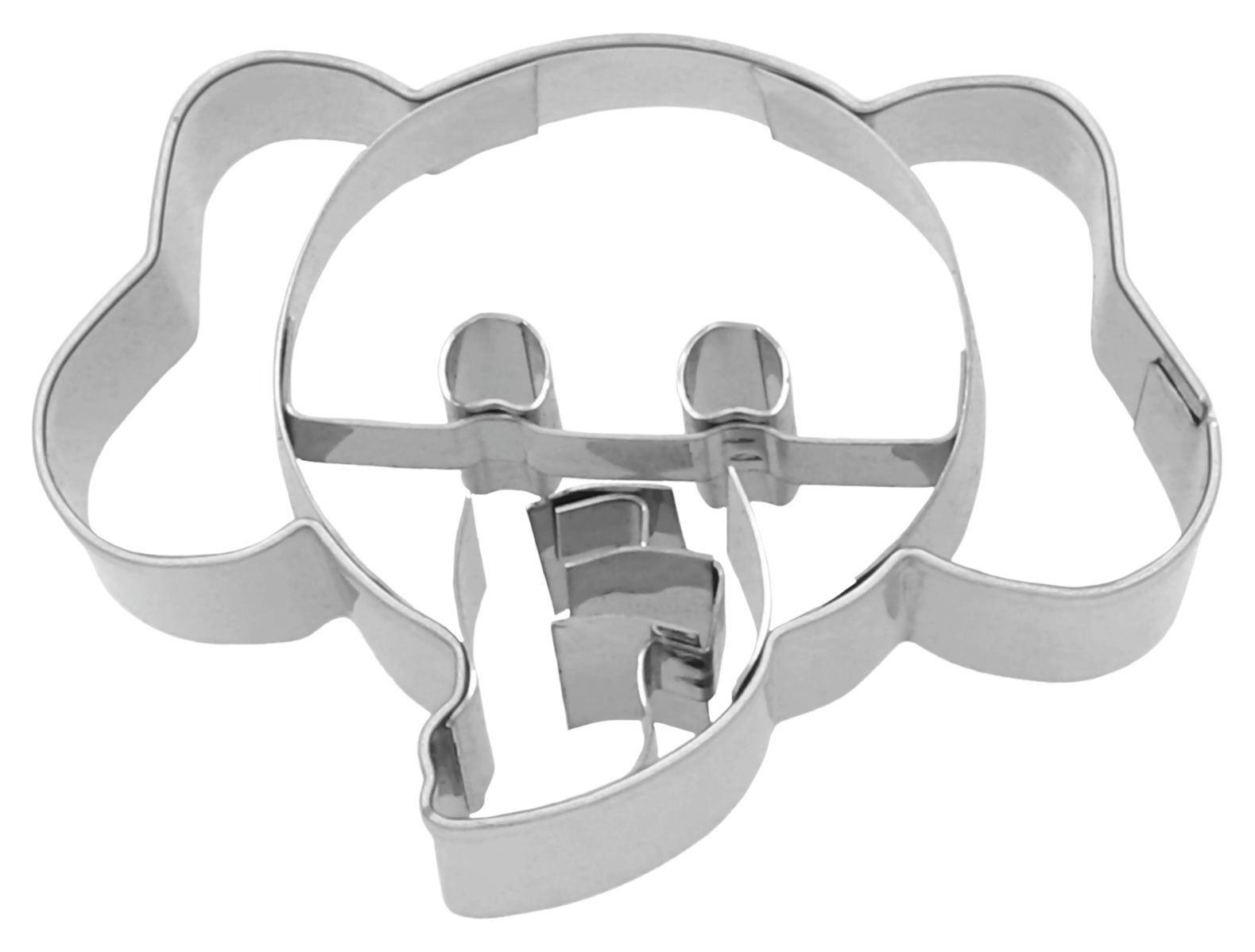 Präge-Ausstecher Elefantenkopf 7 cm – Edelstahl  A70