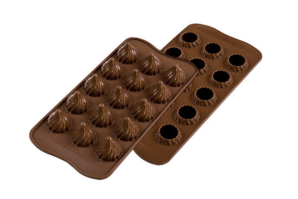Pralinengussform Flamme CHOCO FLAME SCG47