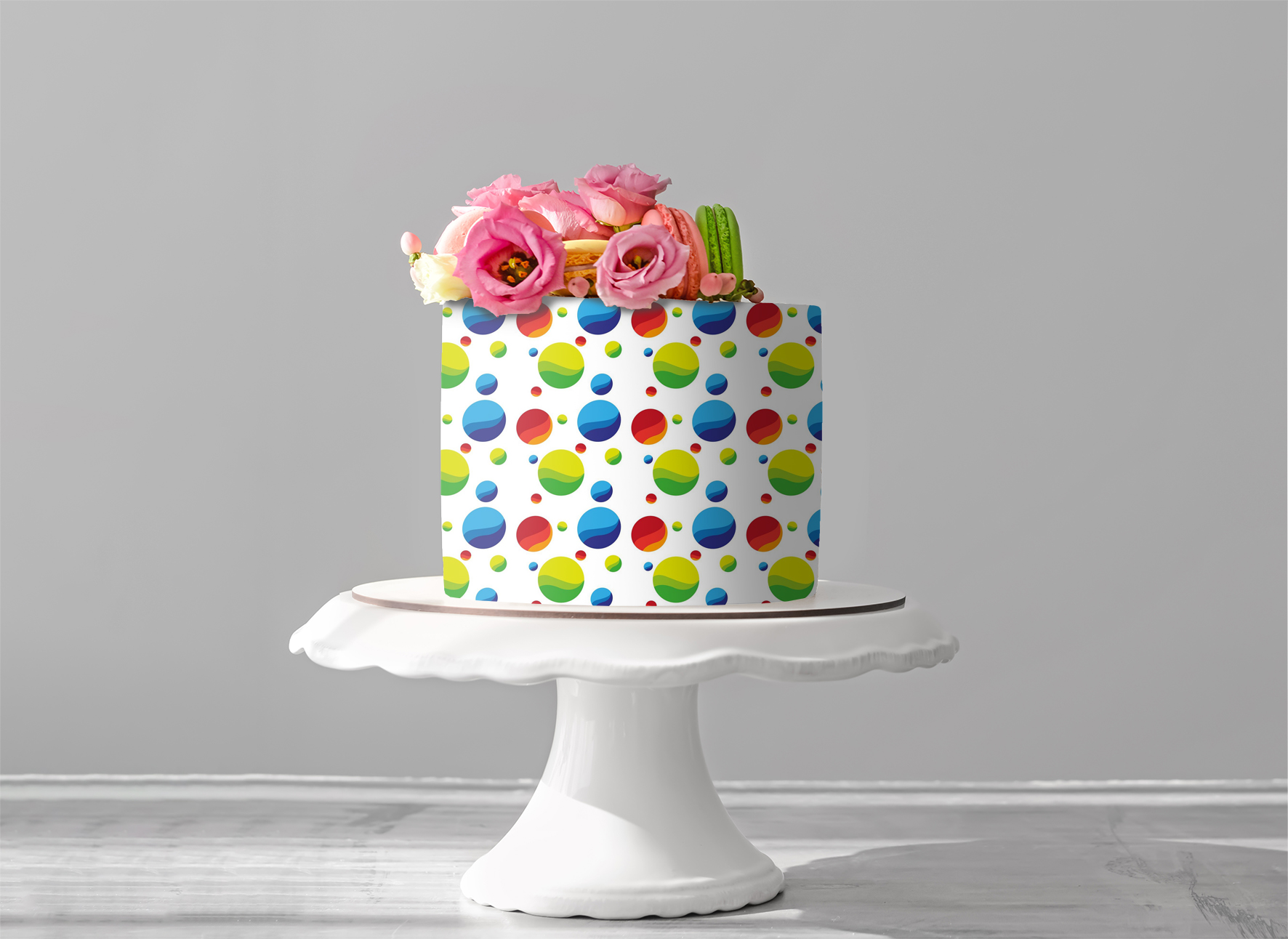 Deko Fondant Punkte