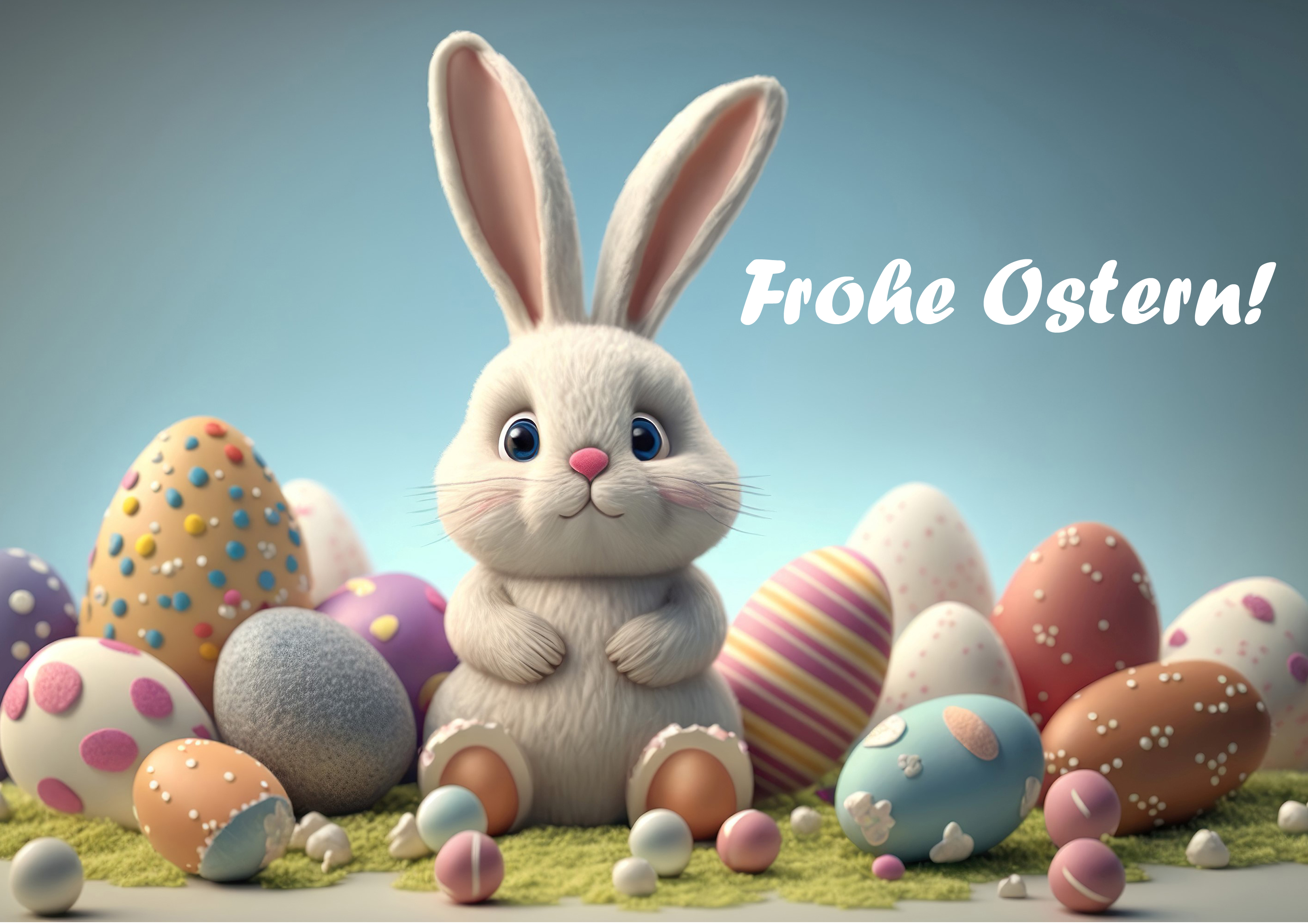 Tortenaufleger Ostern