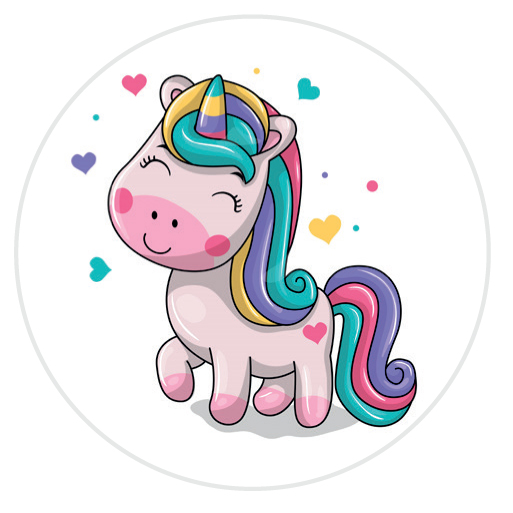 Muffinaufleger Einhorn Unicorn