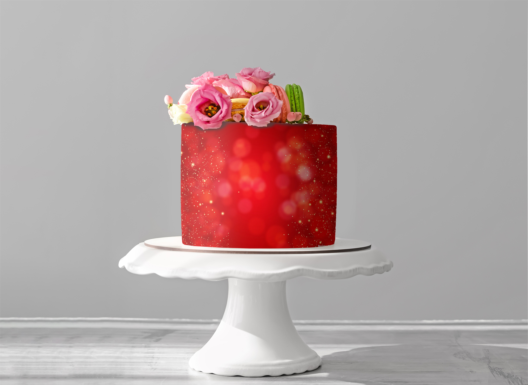Deko Fondant  rot