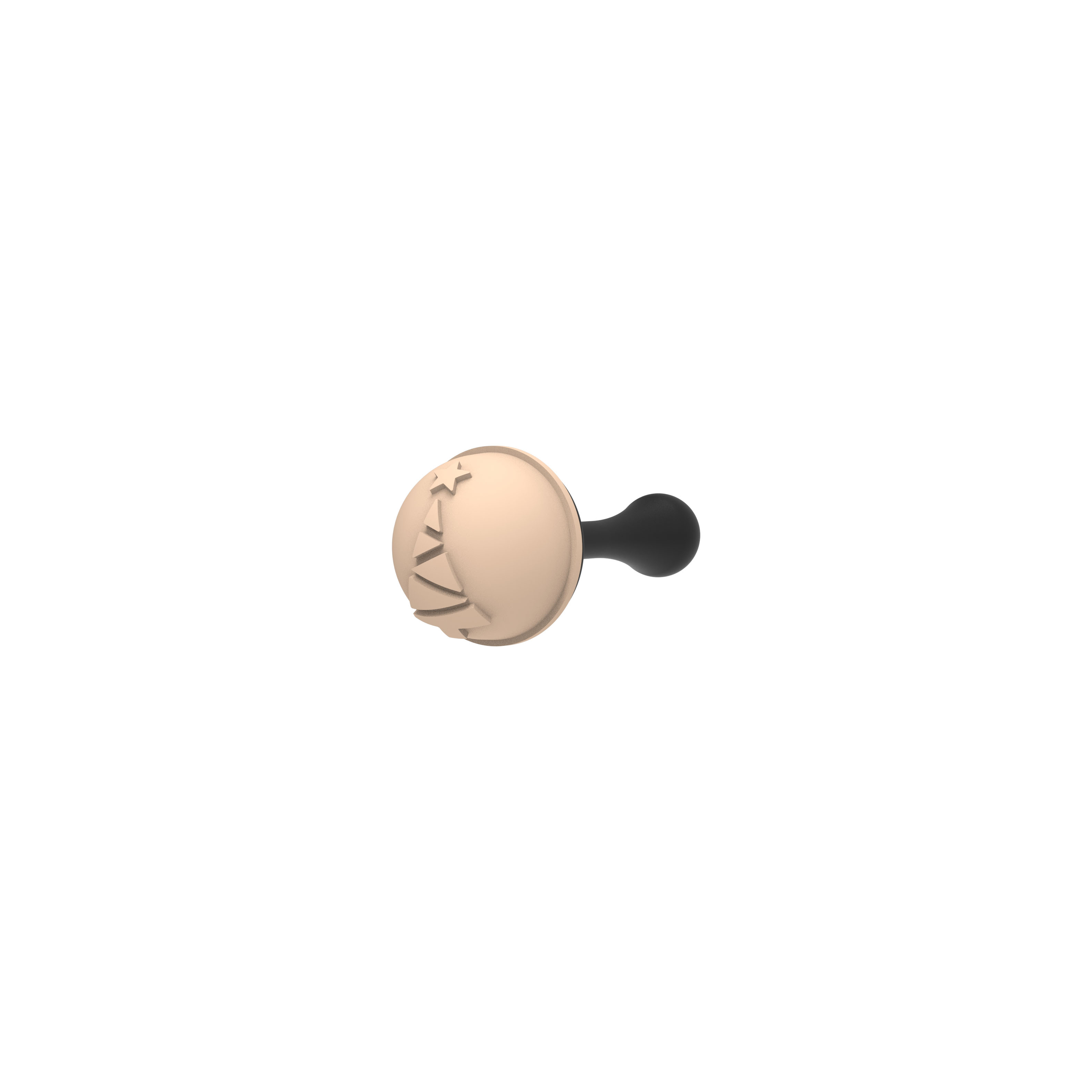 Silikomart Semisfera 01 & Choco Stamp B – Pralinenform mit Dekor-Stempelsystem