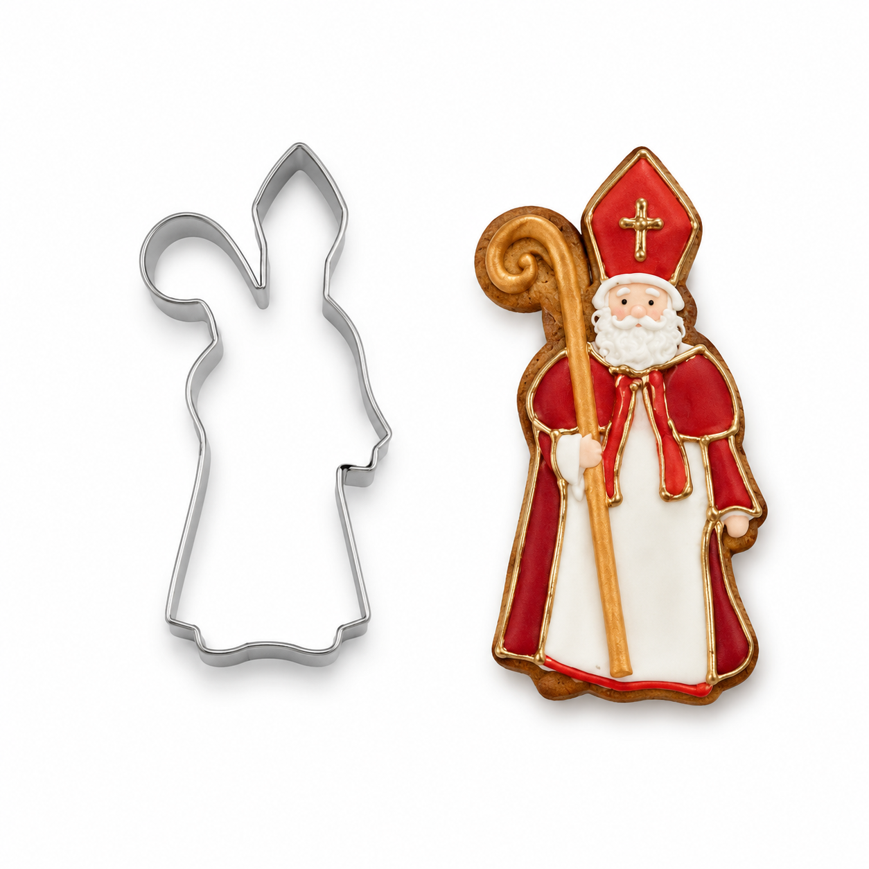 Ausstecher Nikolaus 10 cm A101