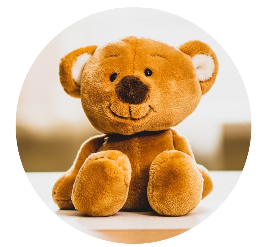 Muffinaufleger Bär braun