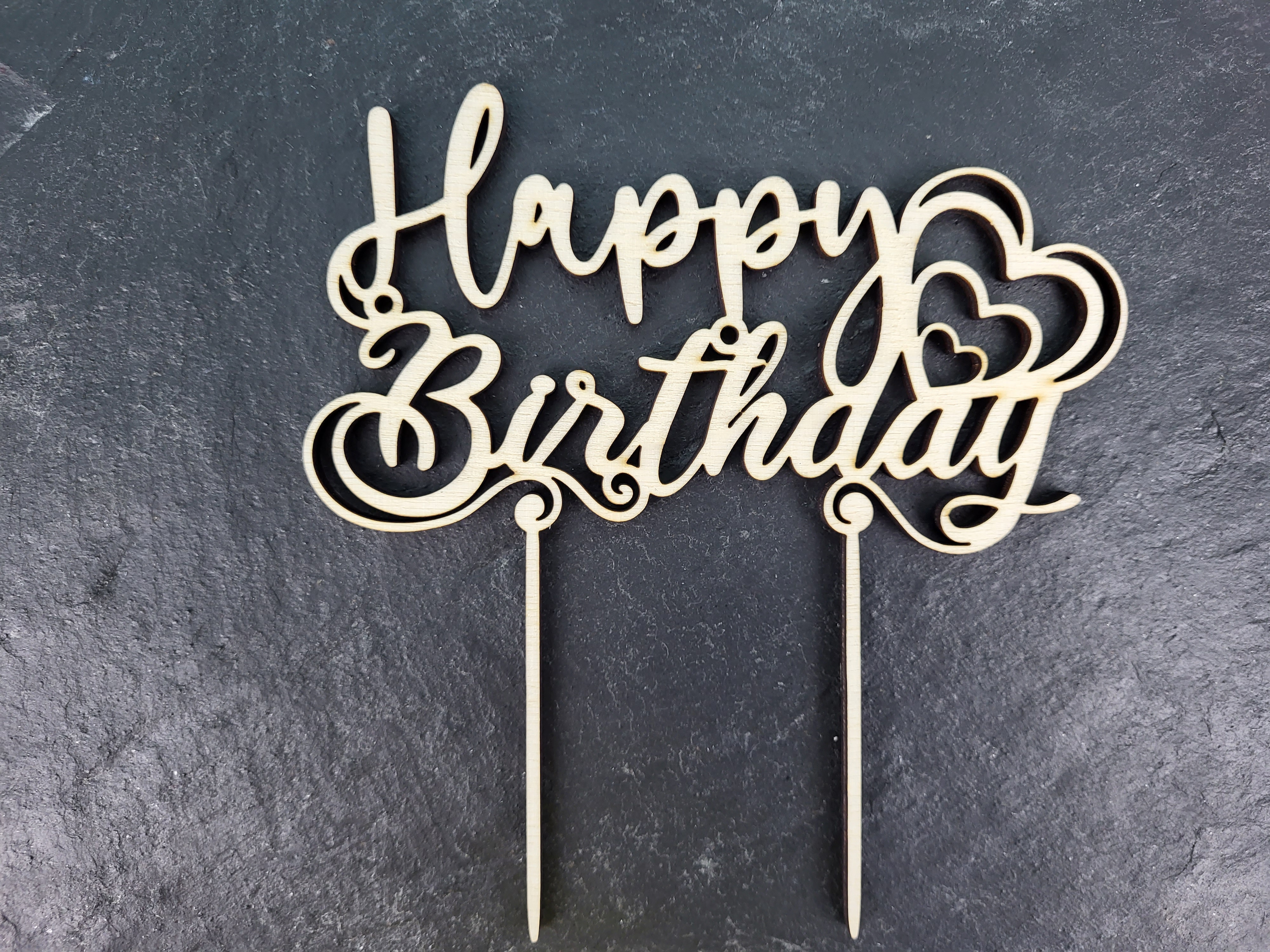 Cake Topper Happy Birthday