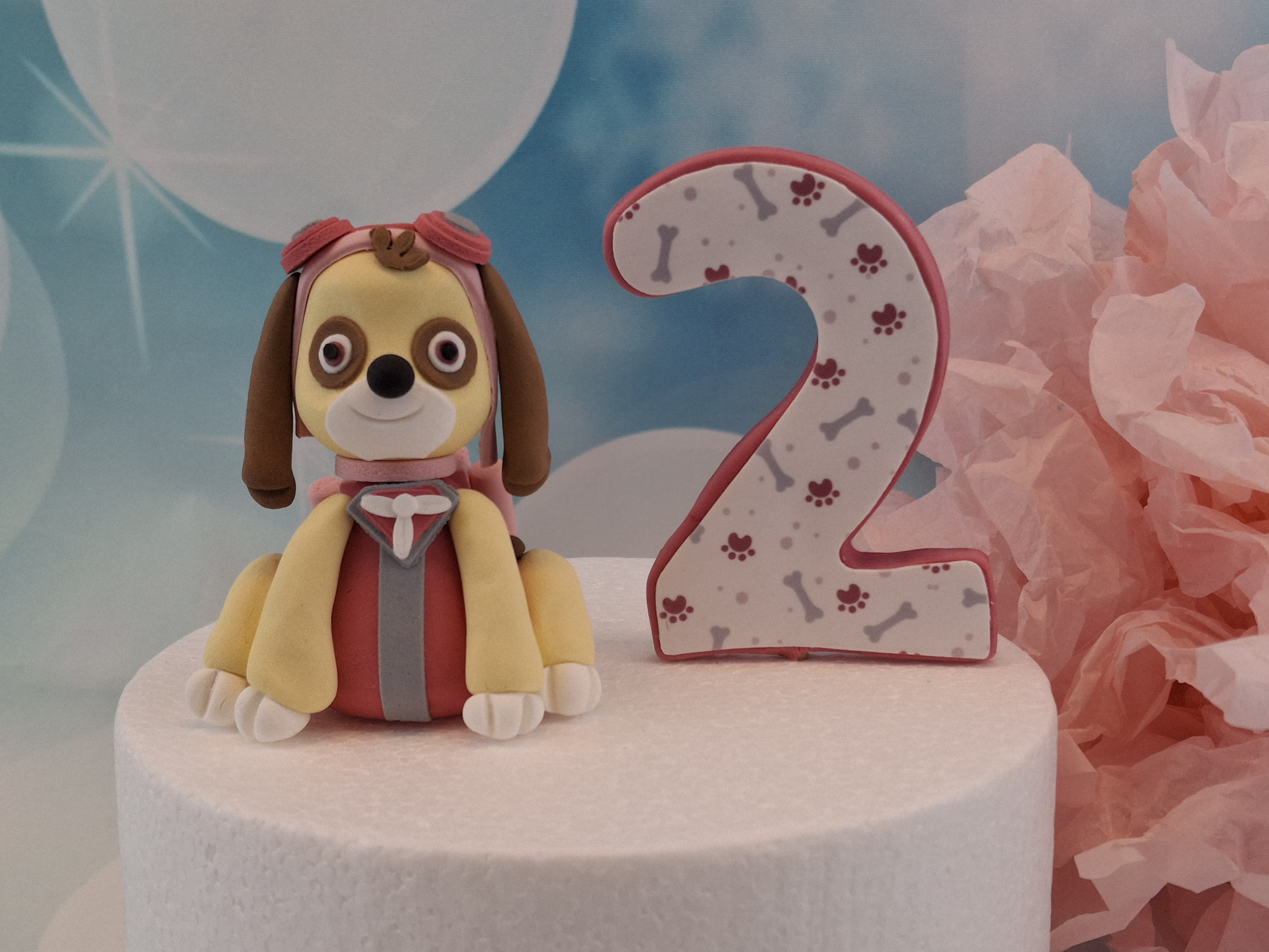 Hündin Tortenfigur Skye Paw Patrol