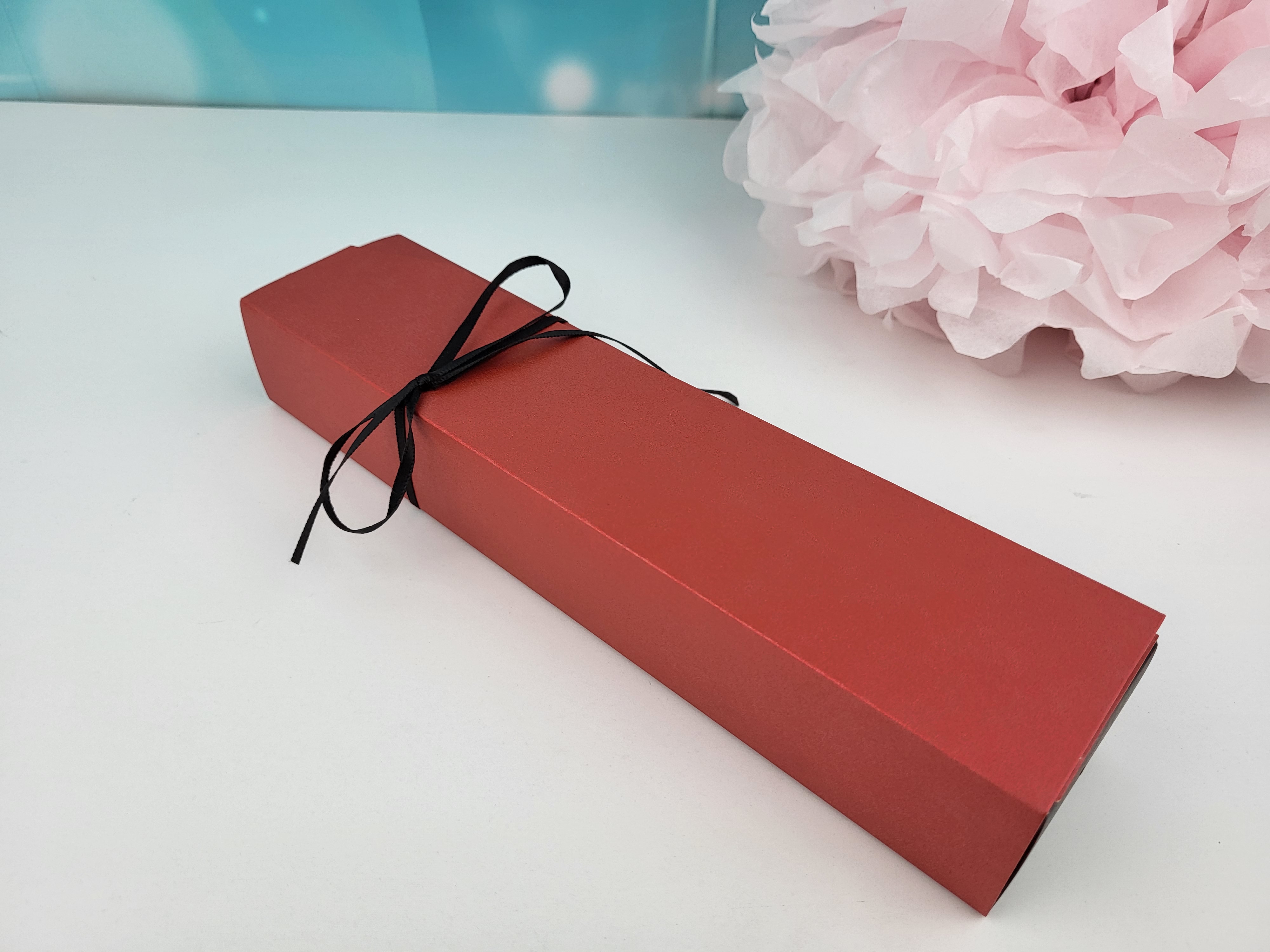 Pralinen Schachtel rot