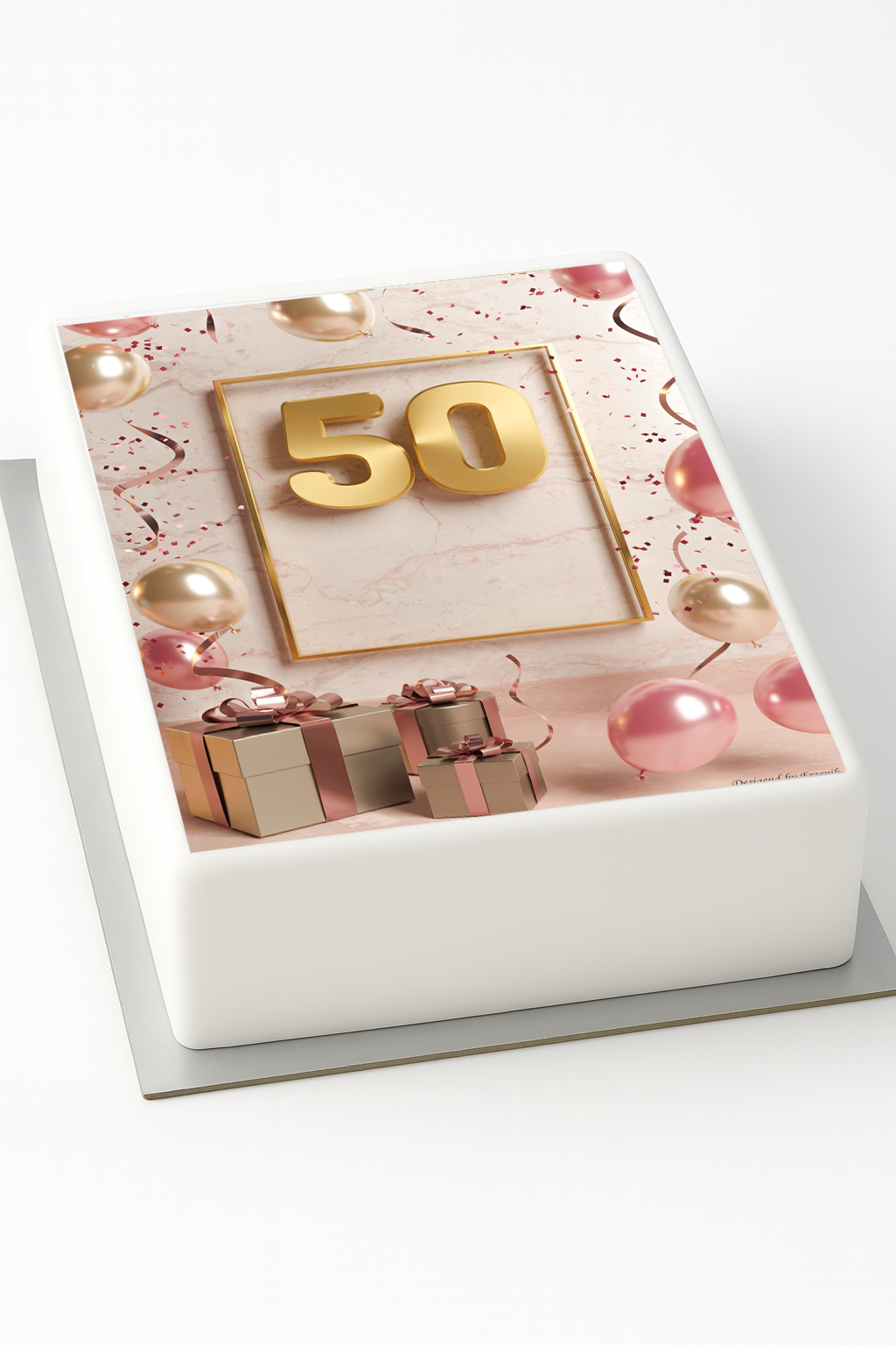 Tortenaufleger 50 Geburtstag