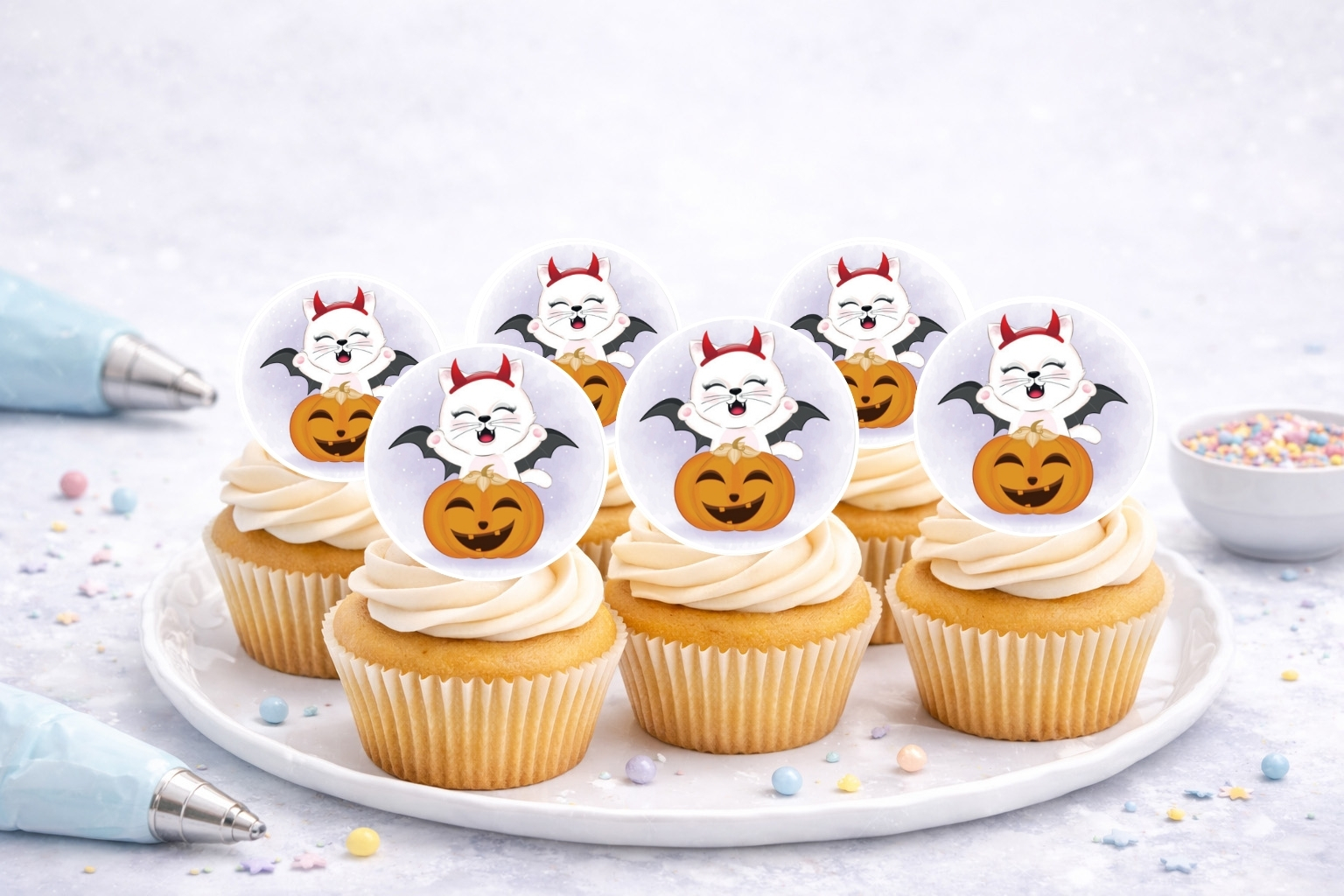 Muffinaufleger Kürbis