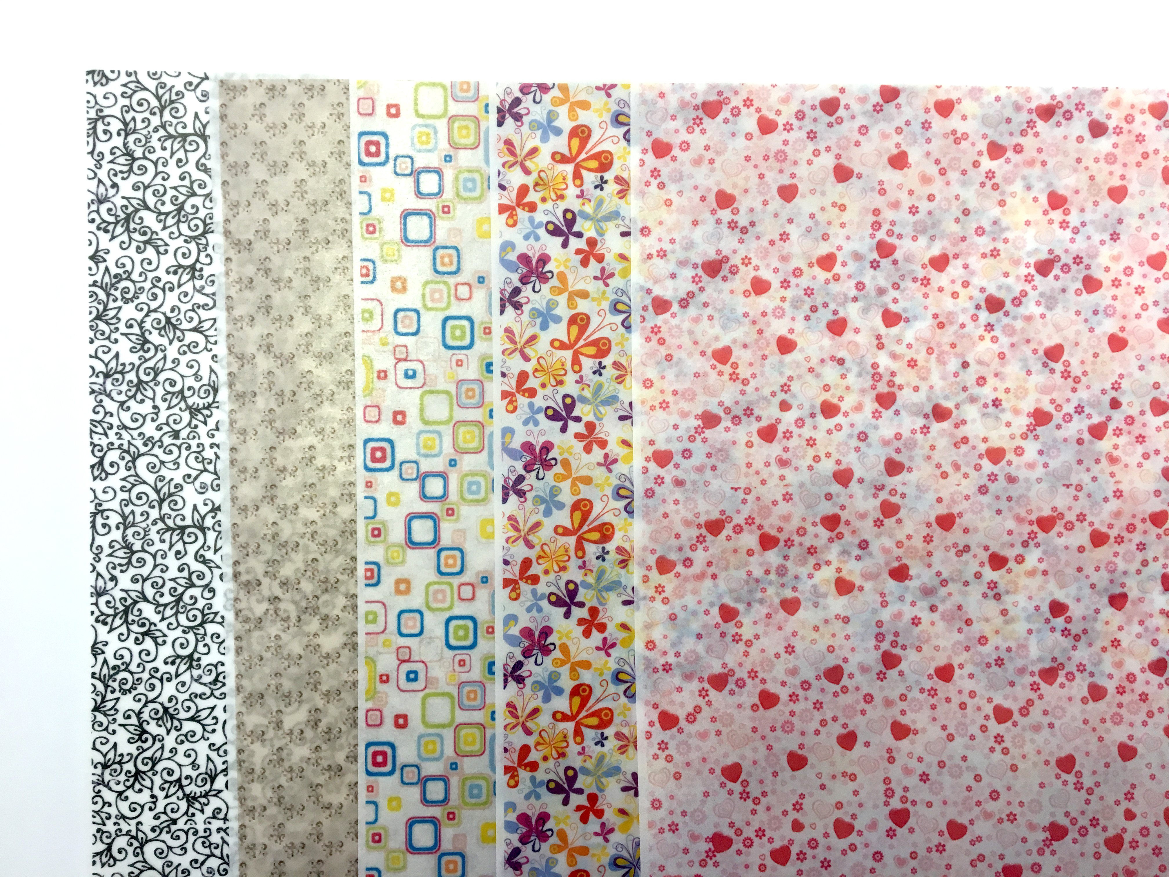 Wafer Paper Set / Oblatenpapier Set BEDRUCKT
