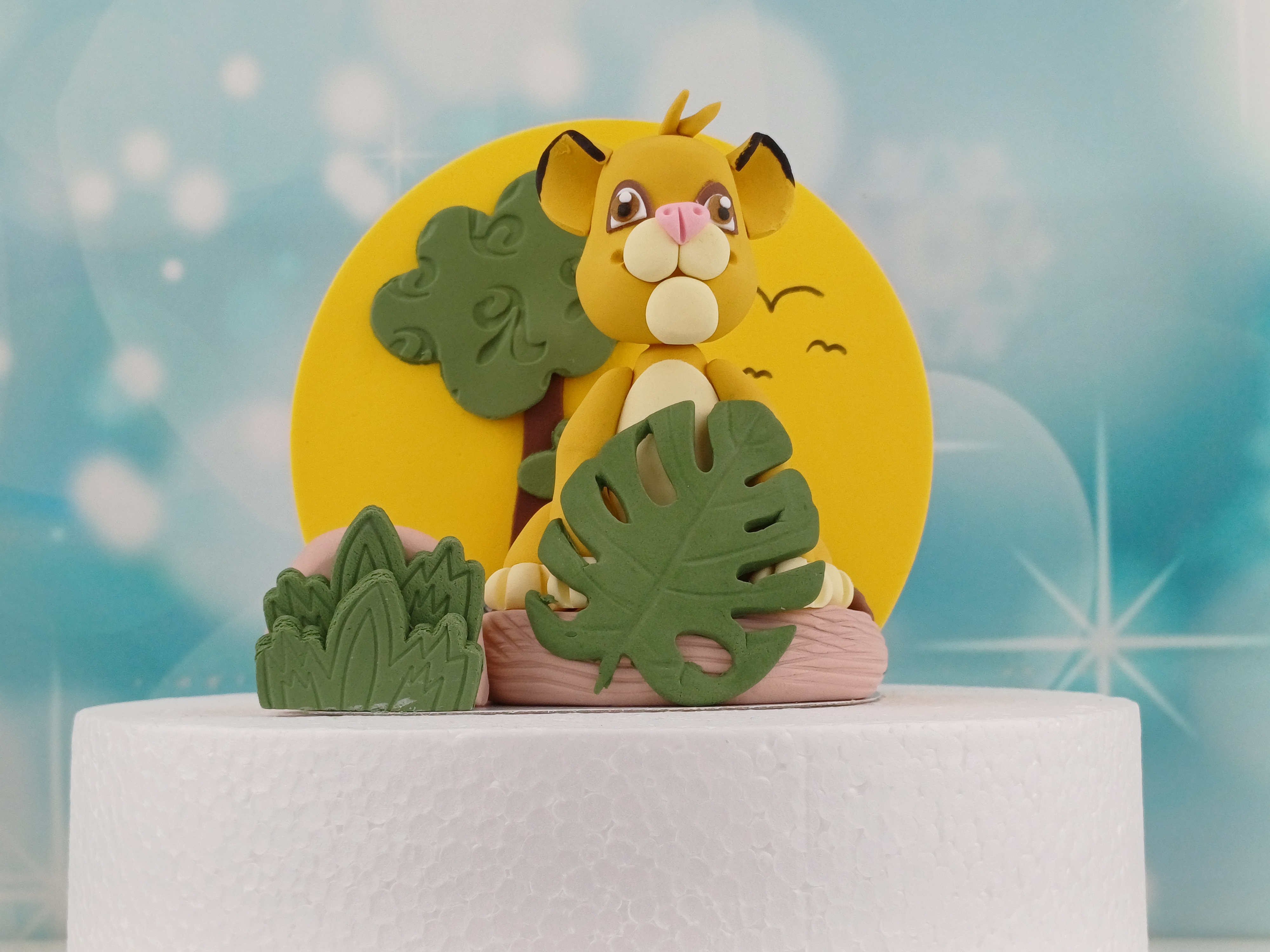 Caketopper Set Löwe