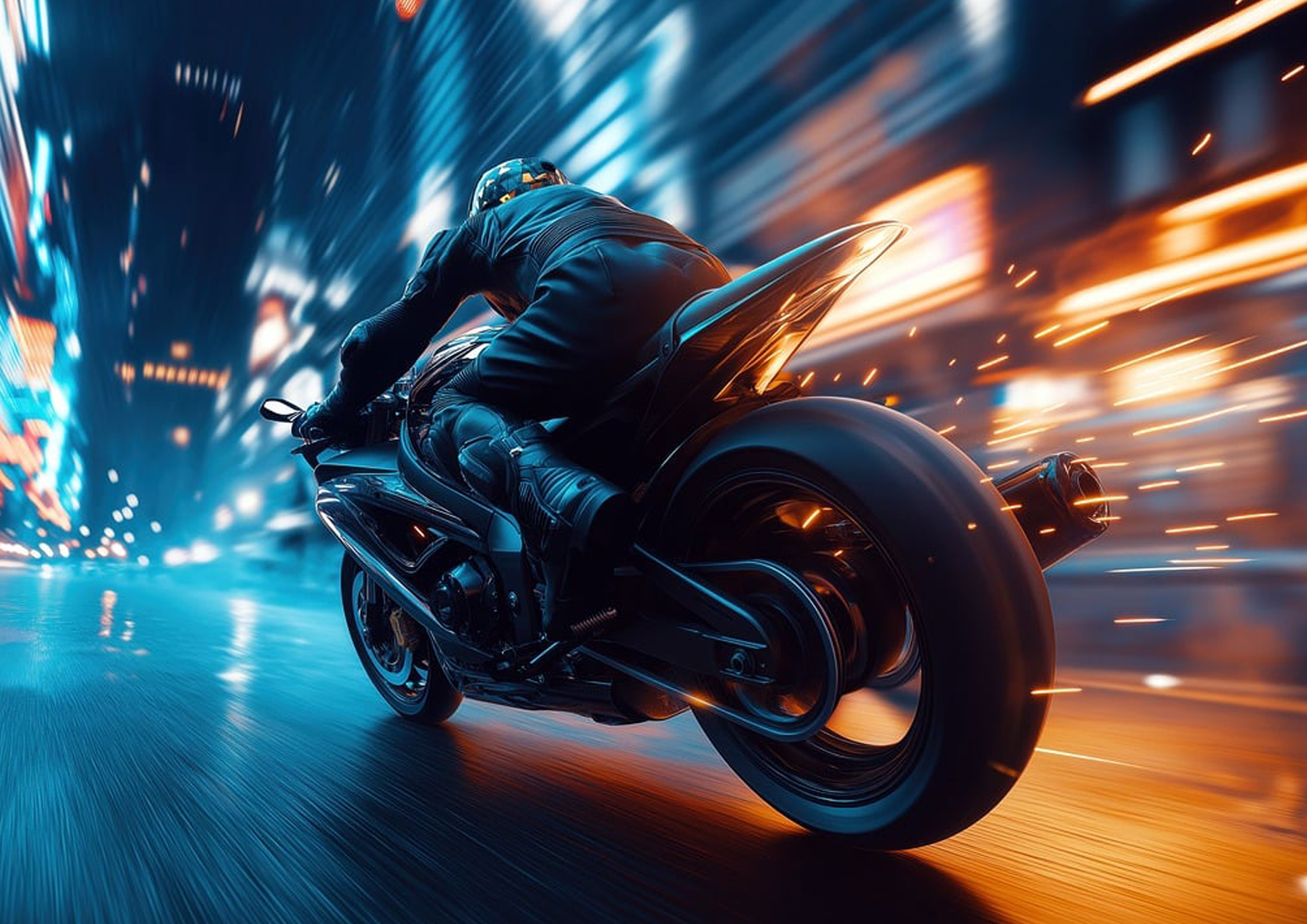 Deko Fondant  Motorrad