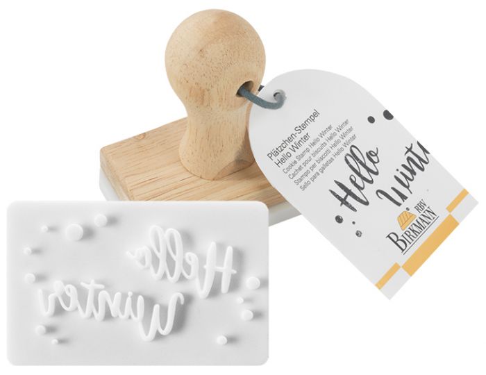 Keksstempel | Plätzchenstempel "Hello Winter"