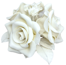 Essbares Rosen-Bouquet