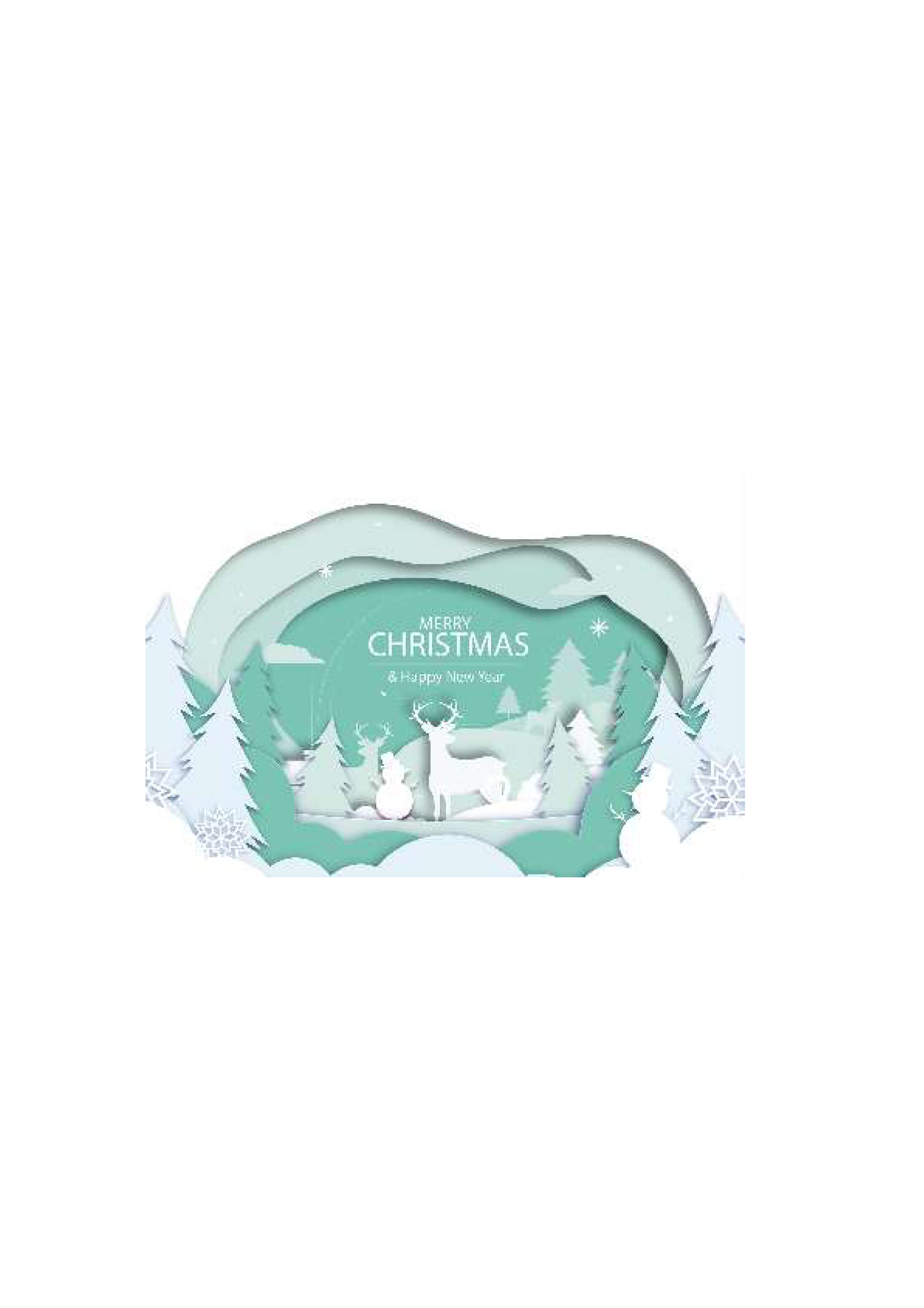 Fondant Kärtchen Weihnachten