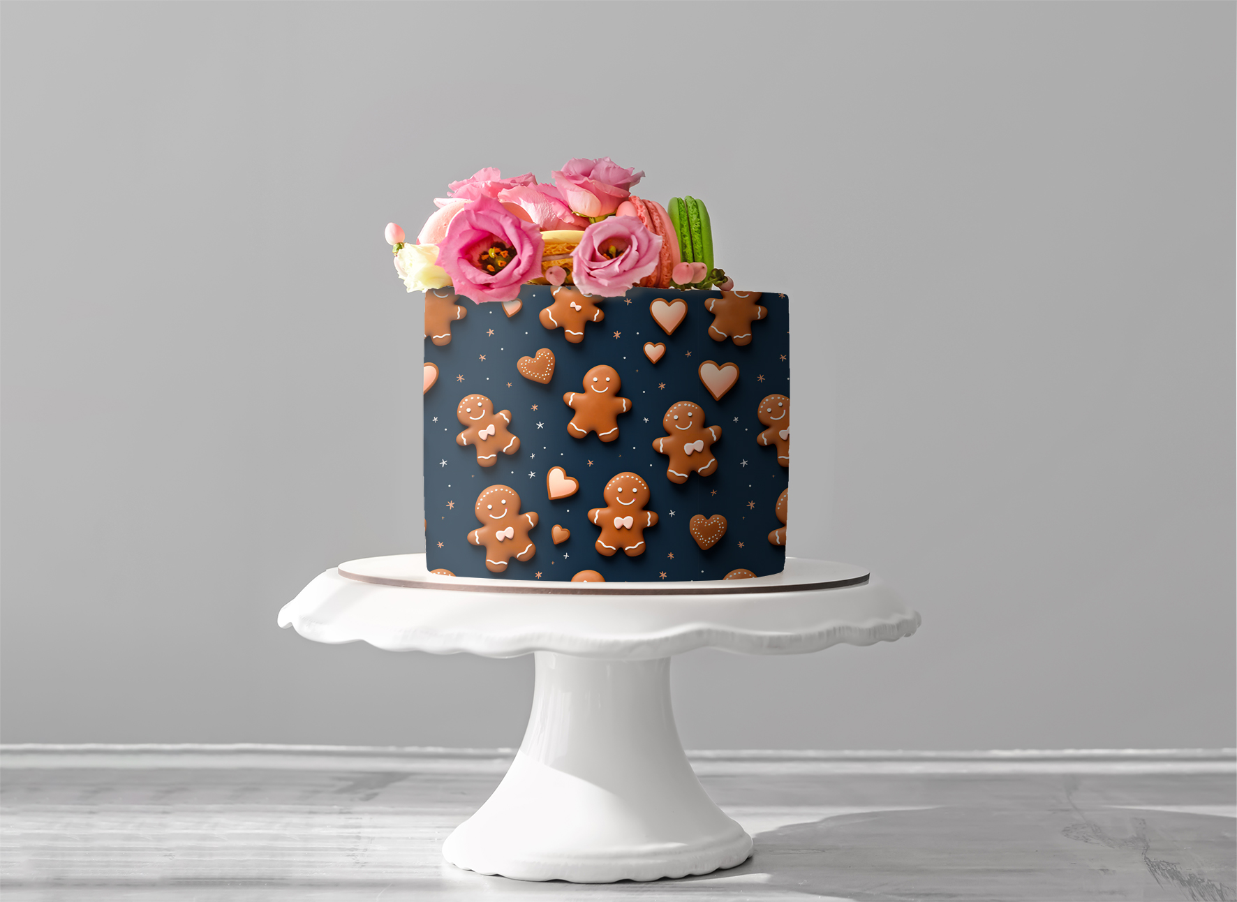 Deko Fondant Lebkuchenmännchen