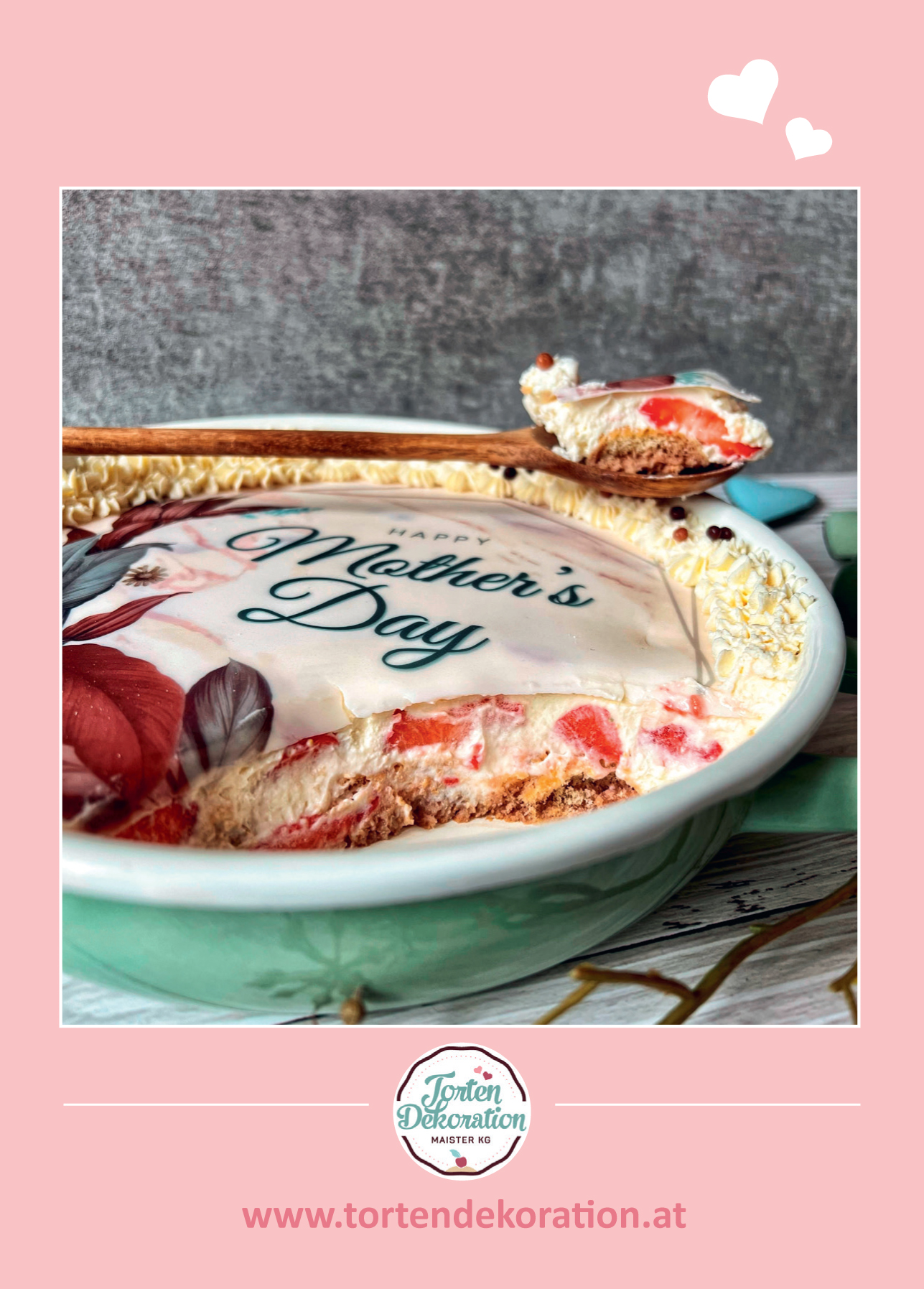 Rezeptkarte Kaba Erdbeer Tiramisu