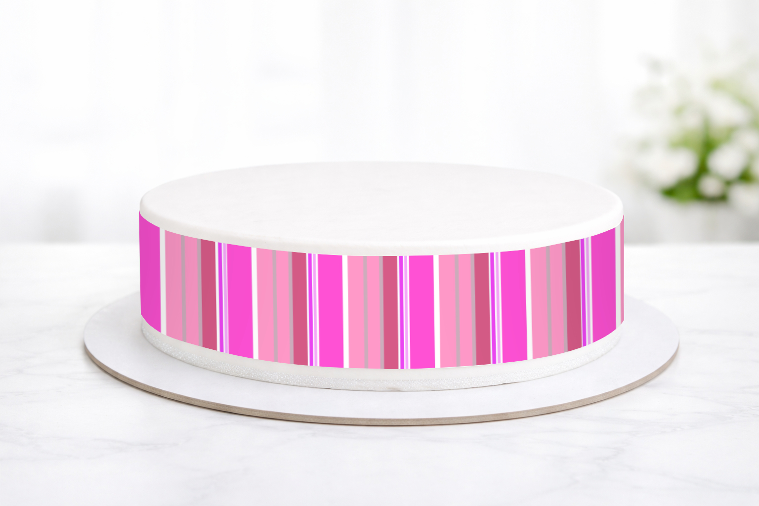 Tortenband rosa