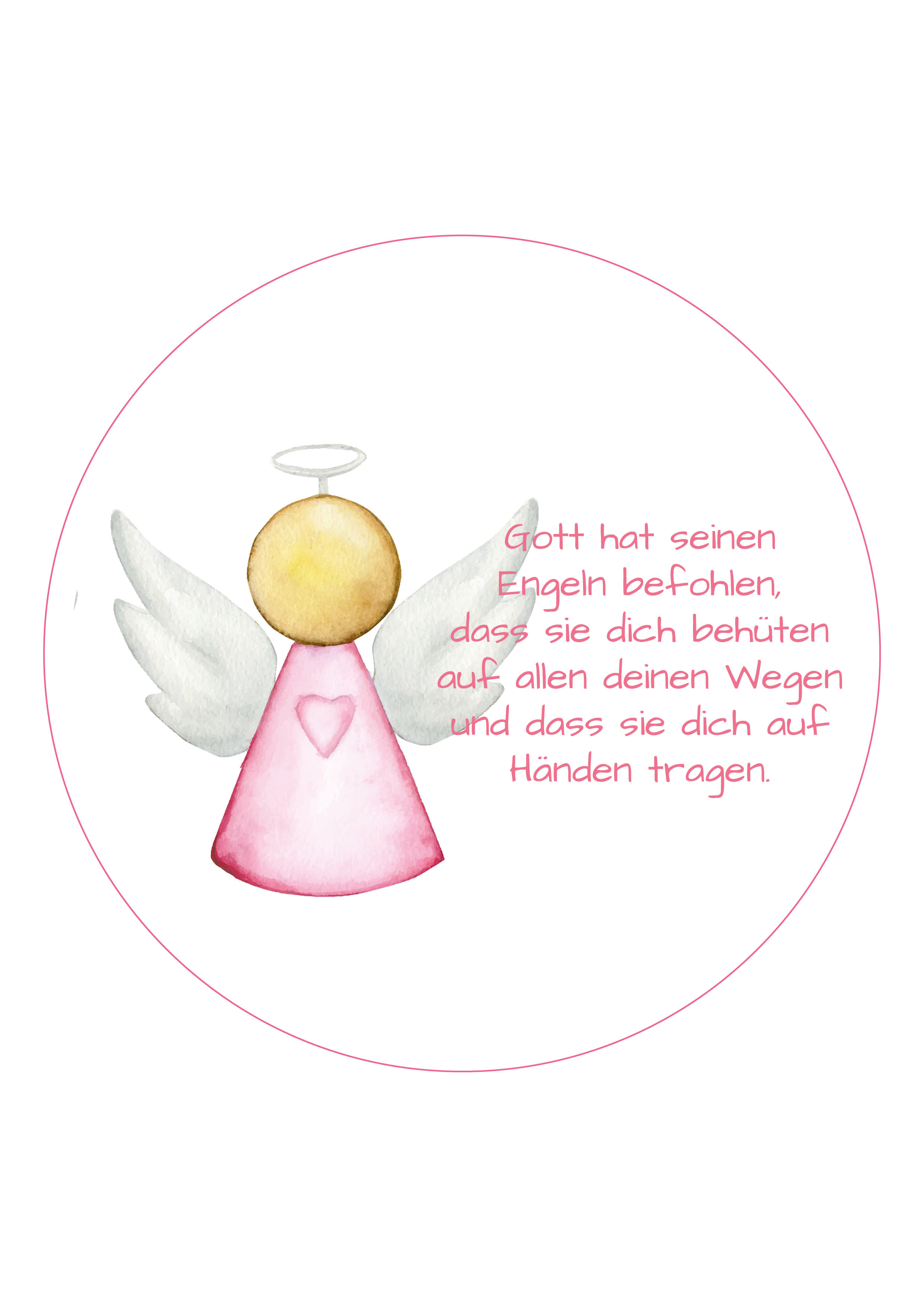 Tortenaufleger Taufe