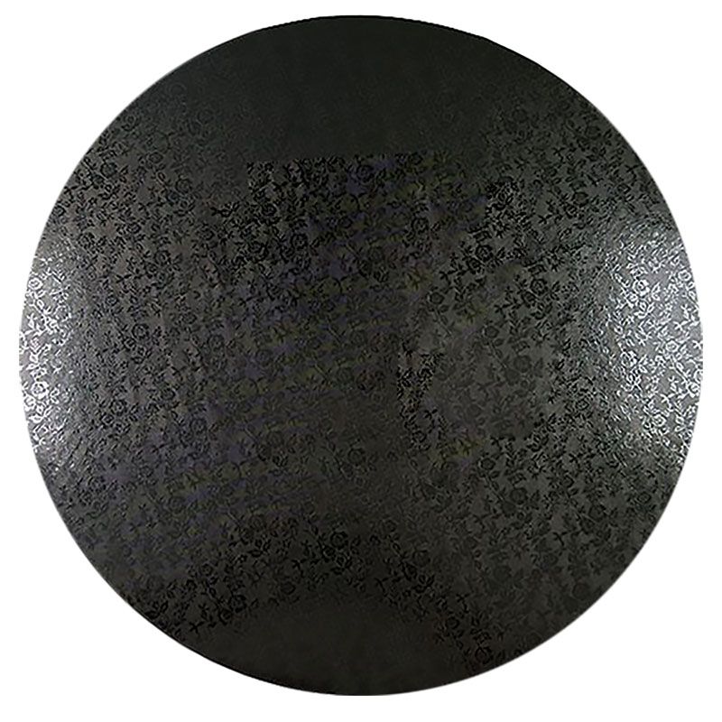 Tortenplatte  Rund Schwarz Ø 30 cm – Perfekte Präsentation für Ihre Torten