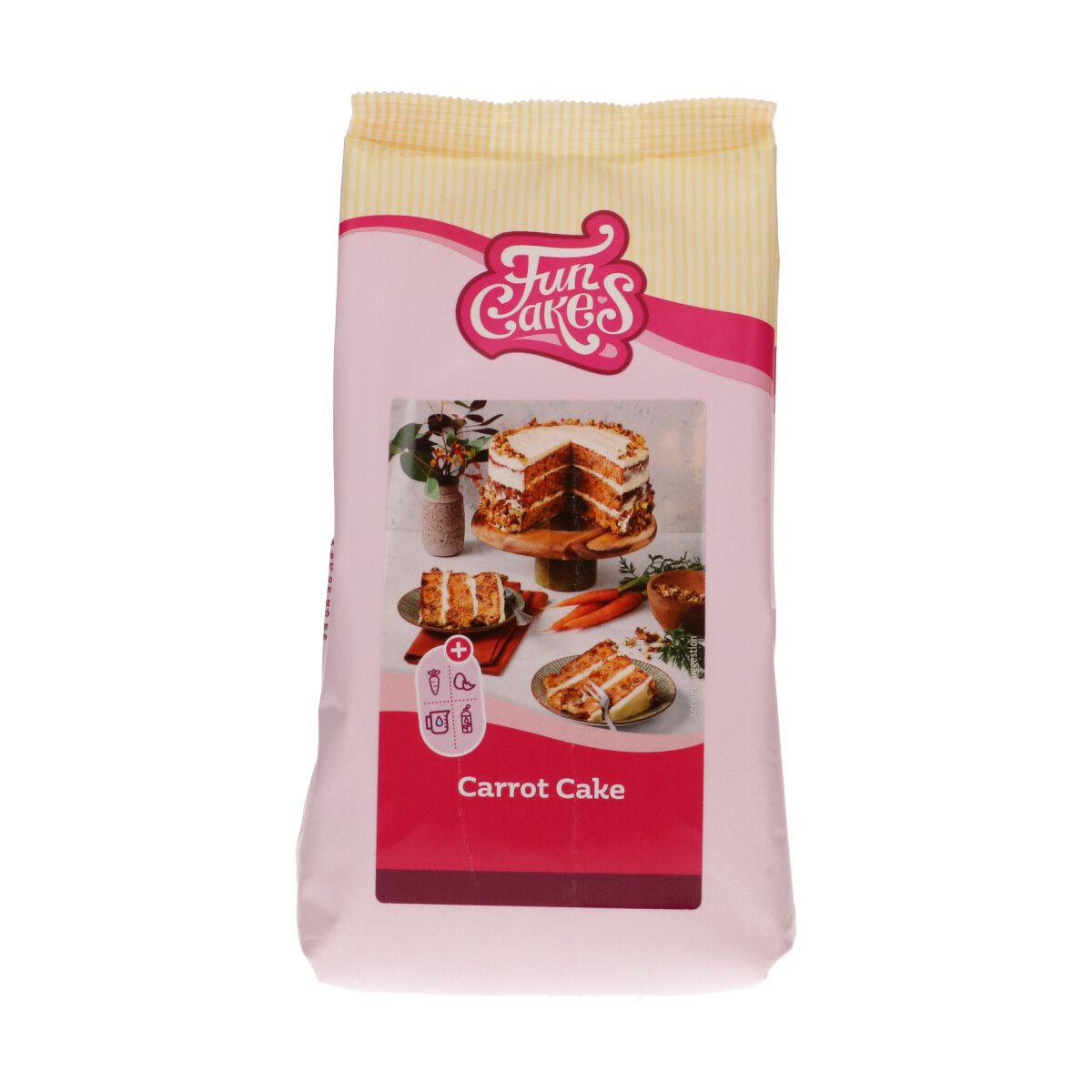Backmischung für Karotten Torte