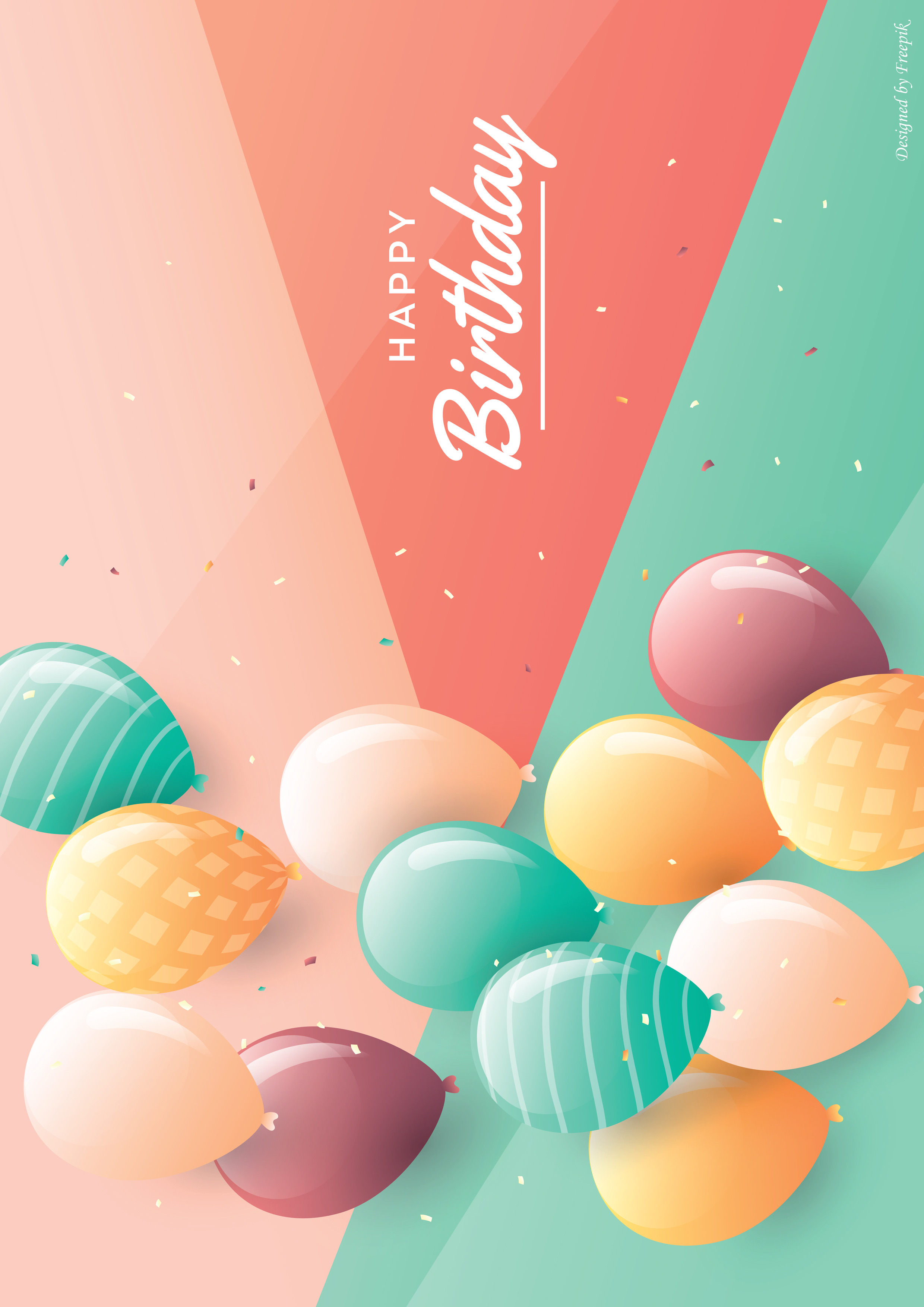 Rouladendekor Geburtstag