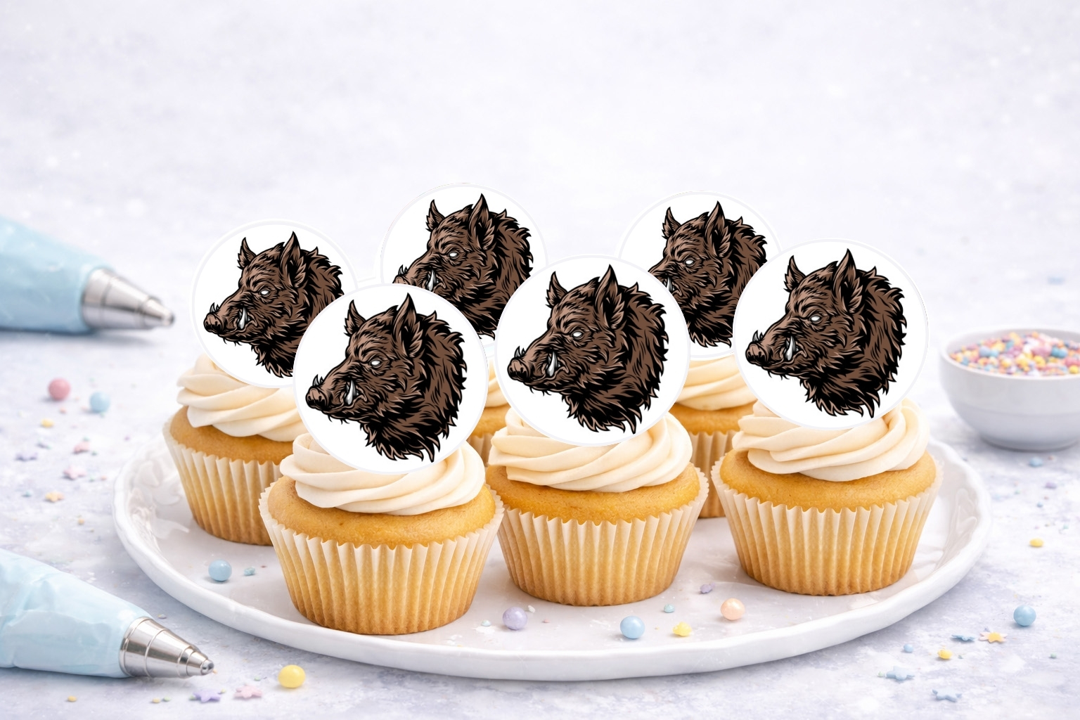 Muffinaufleger Wildschwein