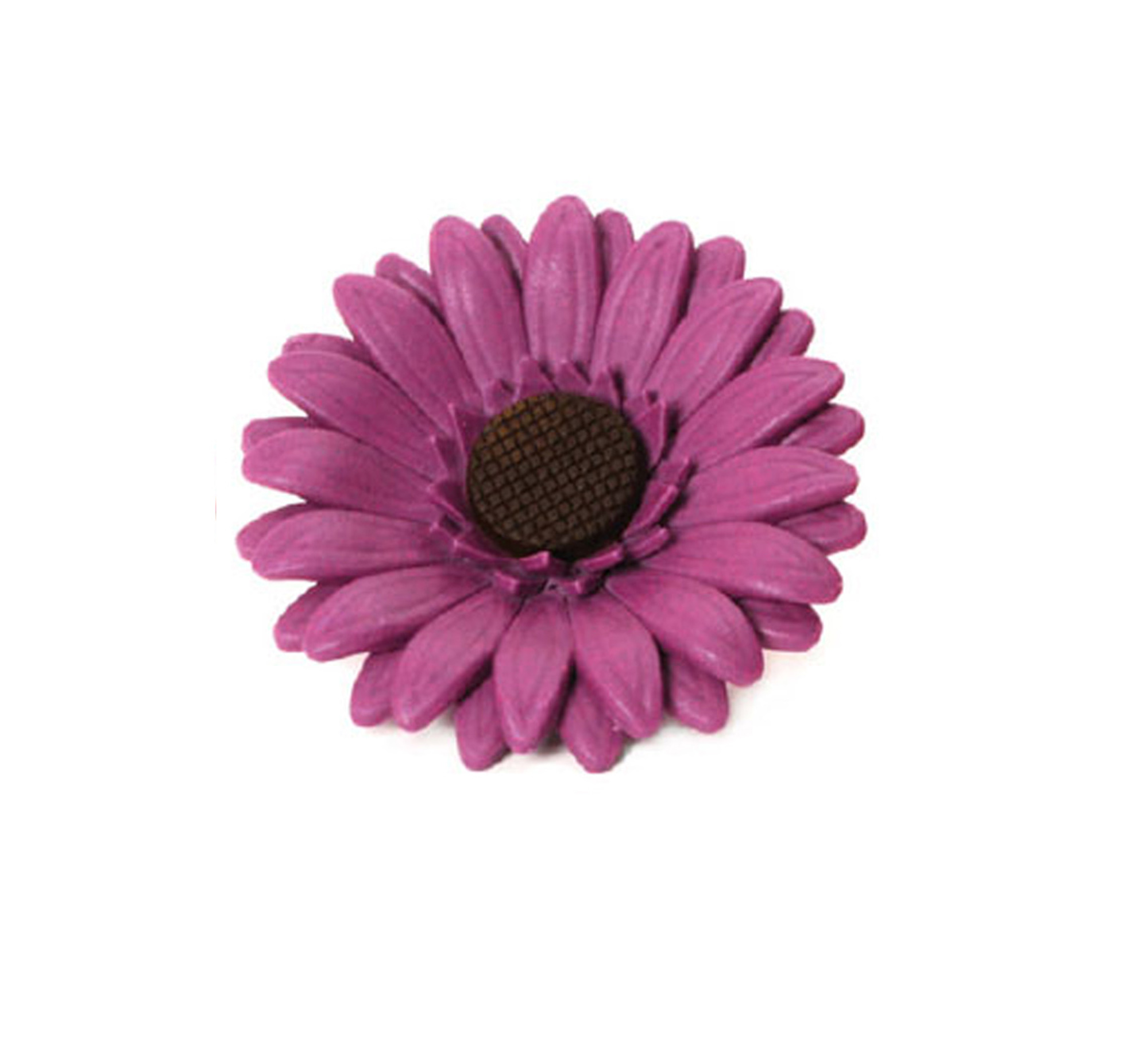 Zuckerdekoration Gerbera violett / purple