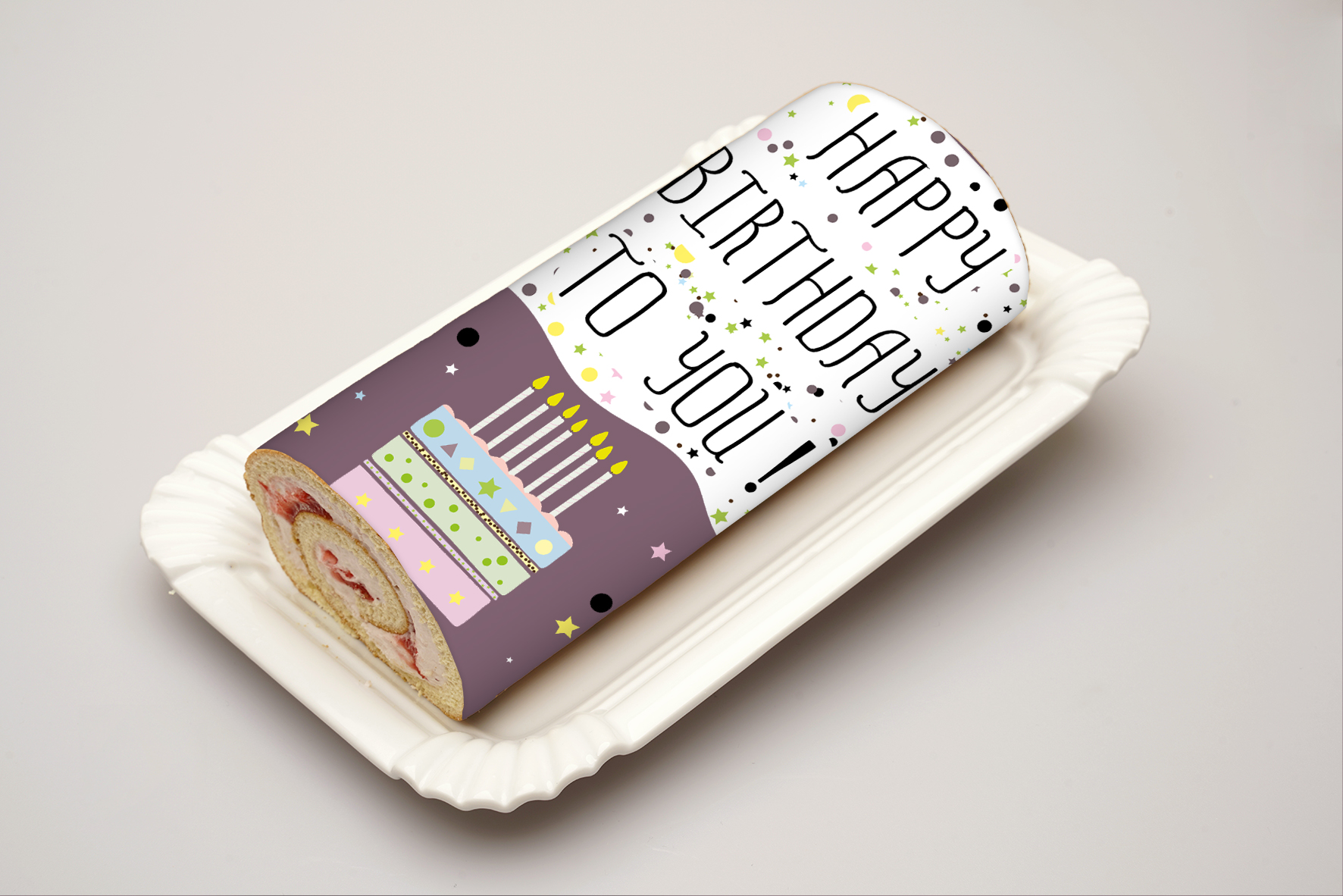 Rouladendekor Geburtstag