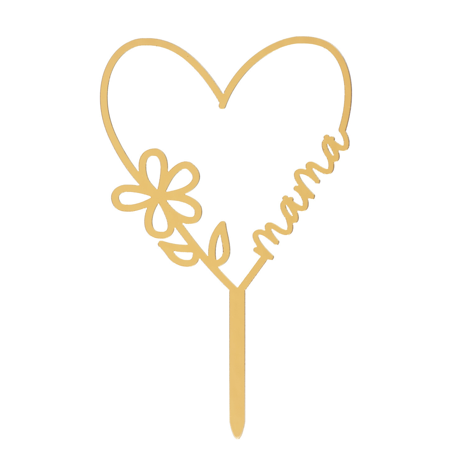 Cake Topper Mama Muttertag/Geburtstag T1