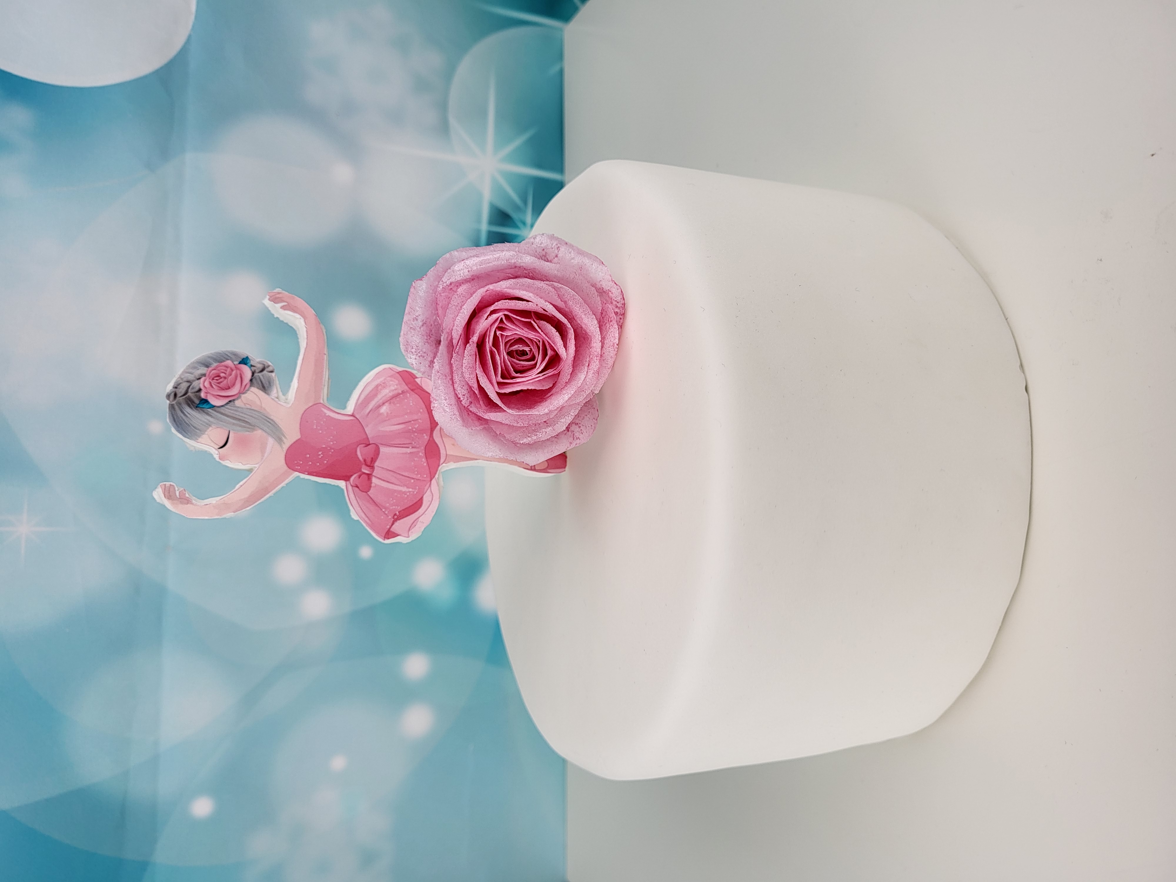 Cake Topper Ballerina – Tortendeko für Mädchen Geburtstag & Ballett-Mottoparty