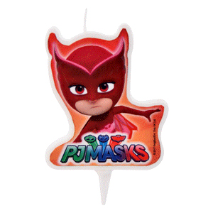 Kerze PJMasks rot