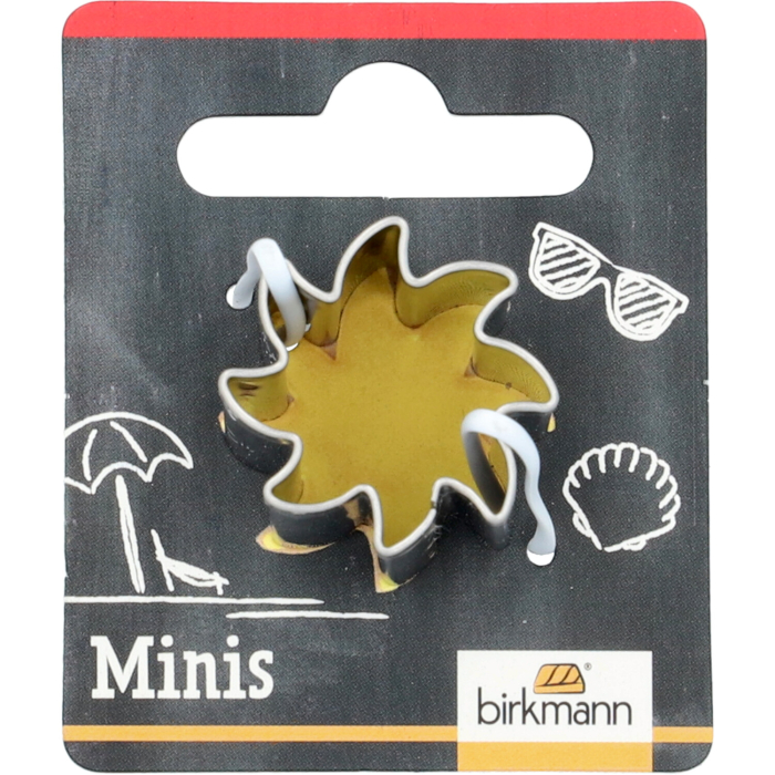 Mini-Ausstechform Sonne Edelstahl | 2,6 cm A71