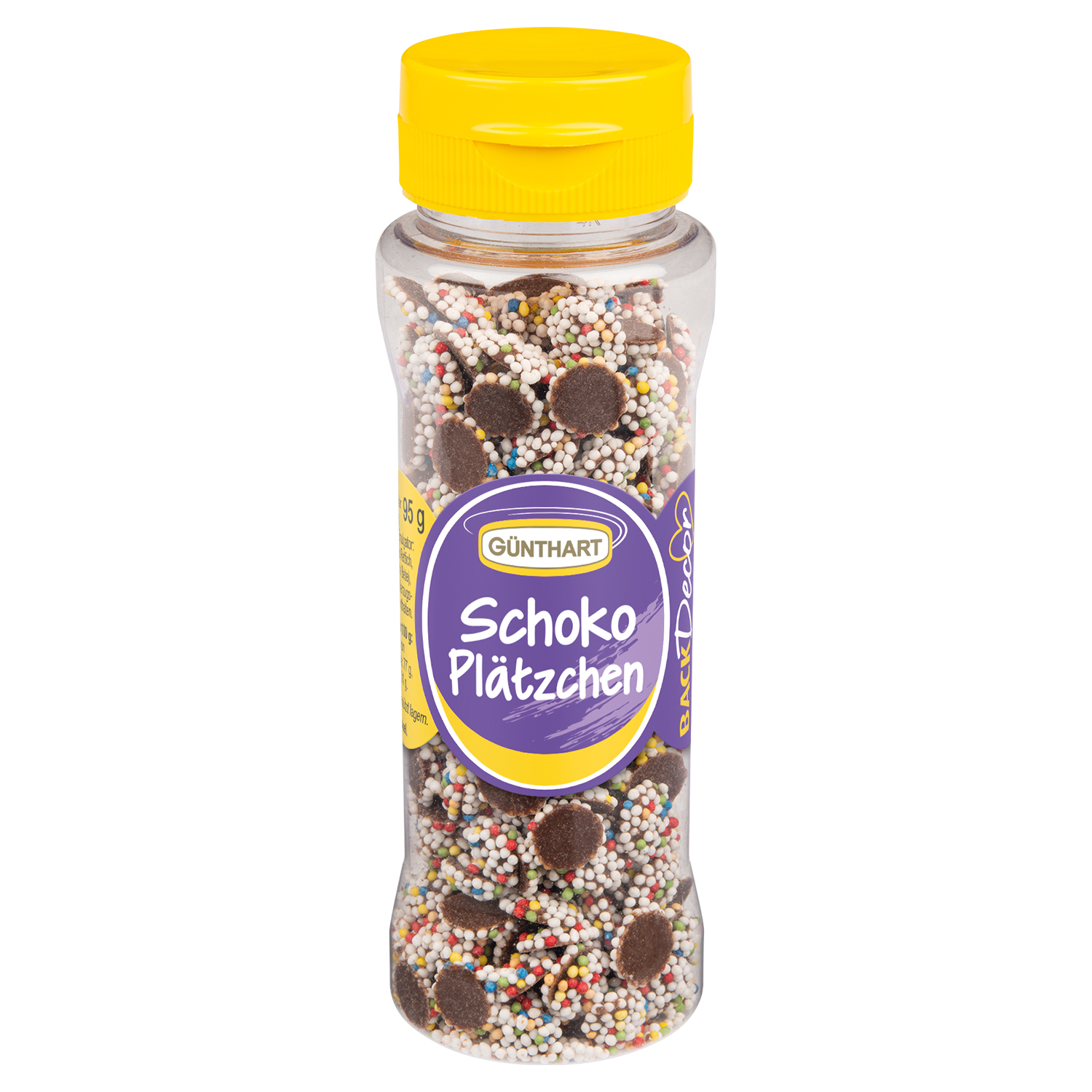 Streudekor Schoko-Plätzchen – Bunt bestreut