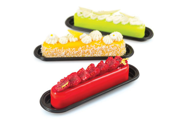 Silikomart Fashion Eclair 80 Kit – 10 Teller Cutter für kreative Eclairs