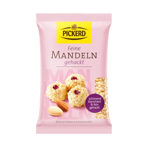 PICKERD Mandeln gehackt – aromatische Qualität für feine Backideen