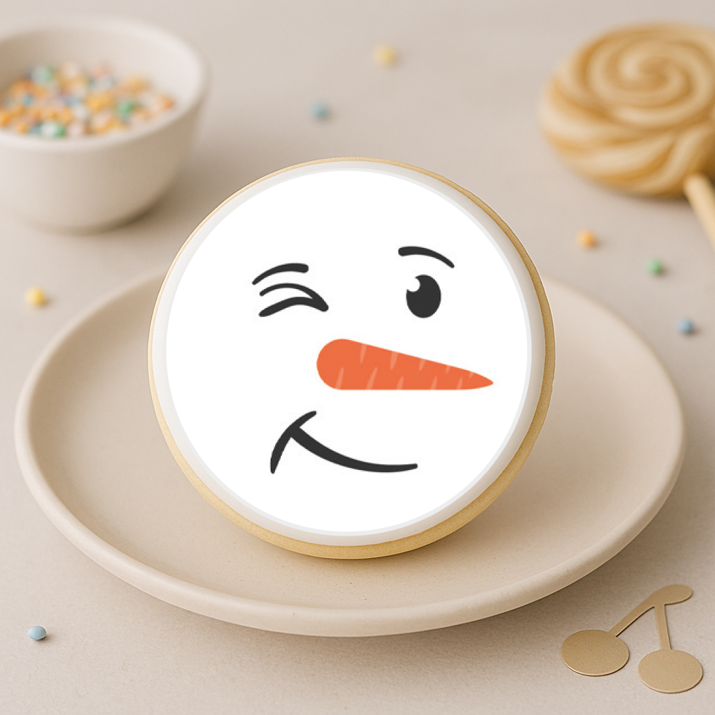Keksaufleger Schneemann