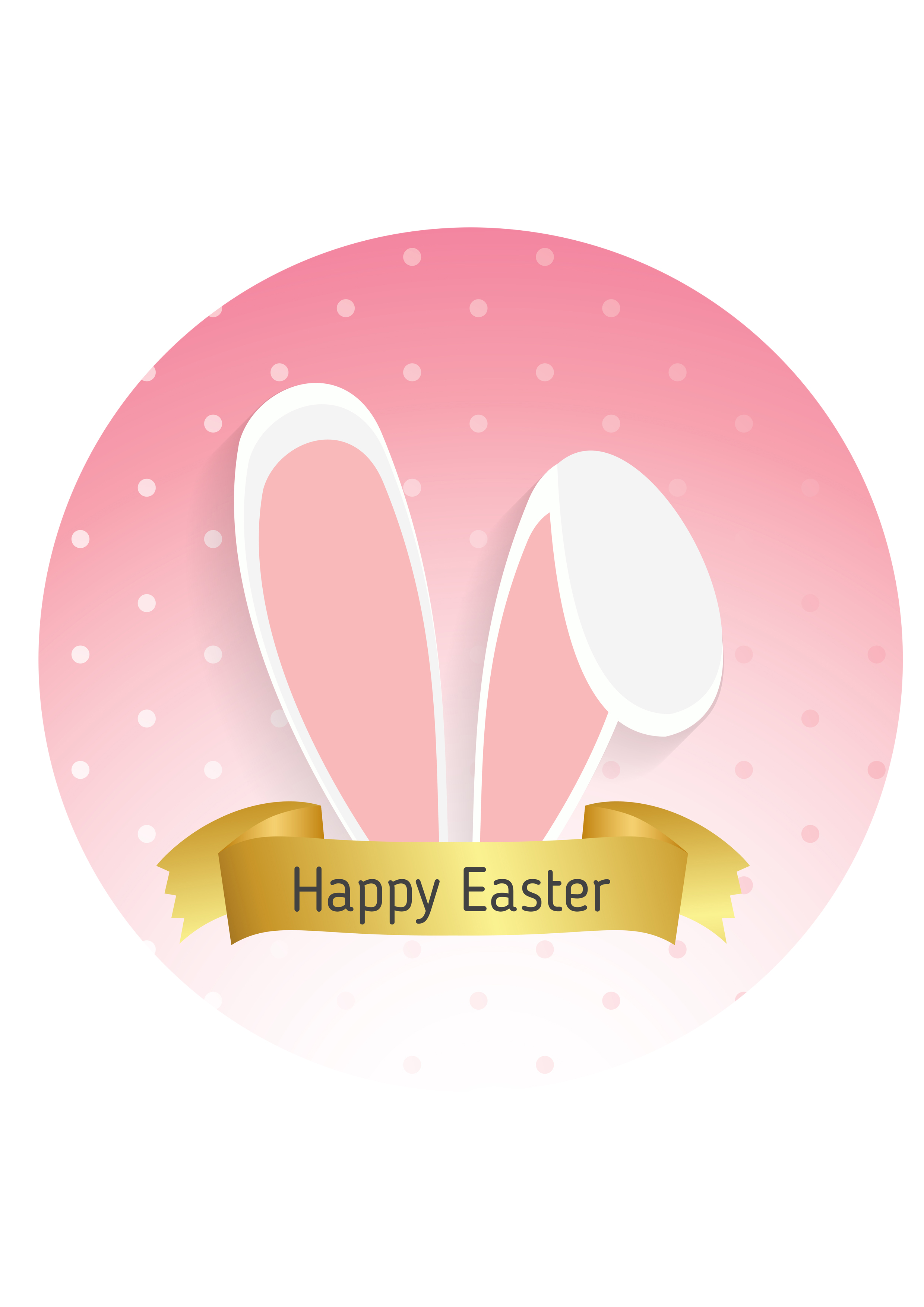 Tortenaufleger Ostern