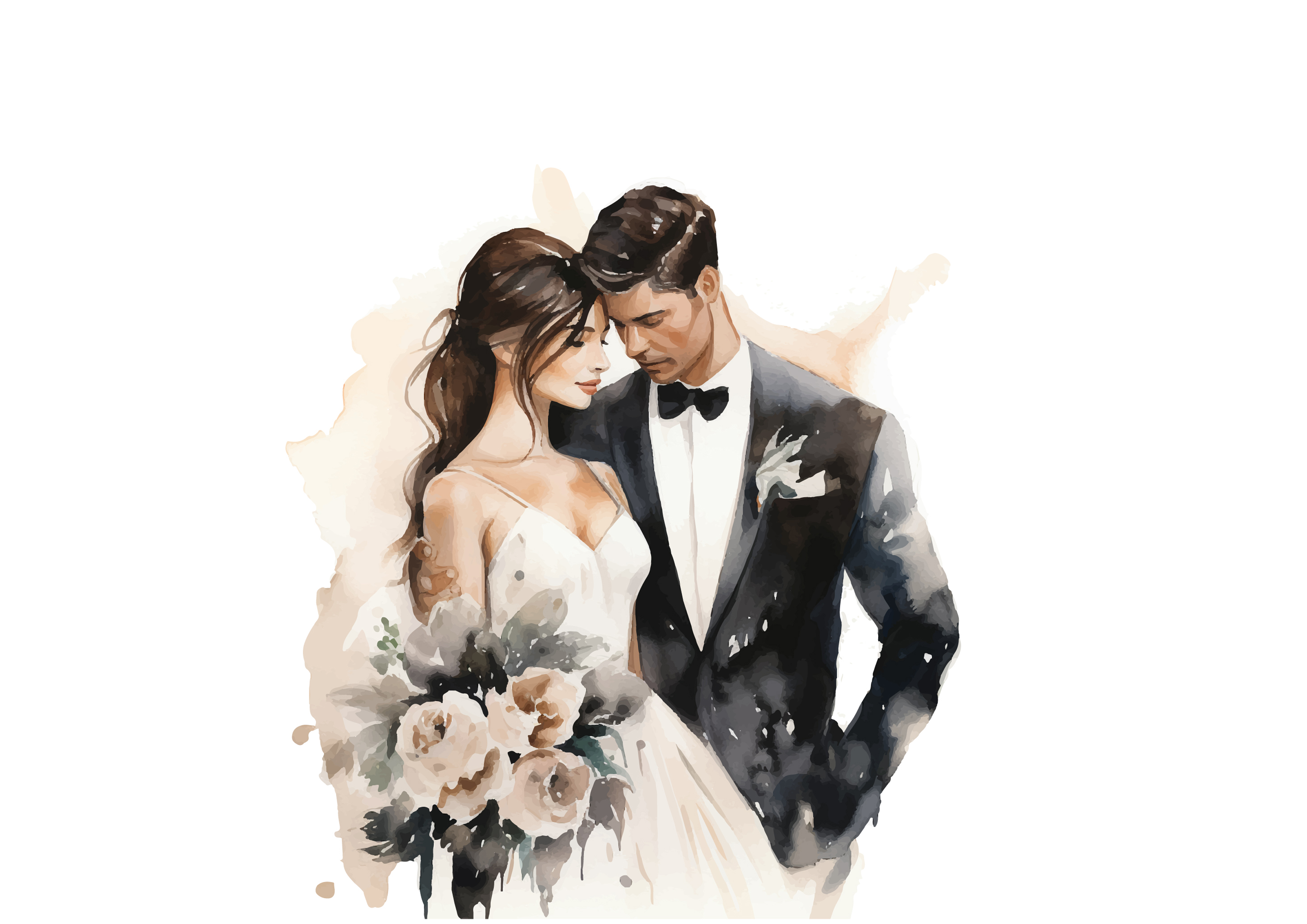 Deko Fondant Hochzeit