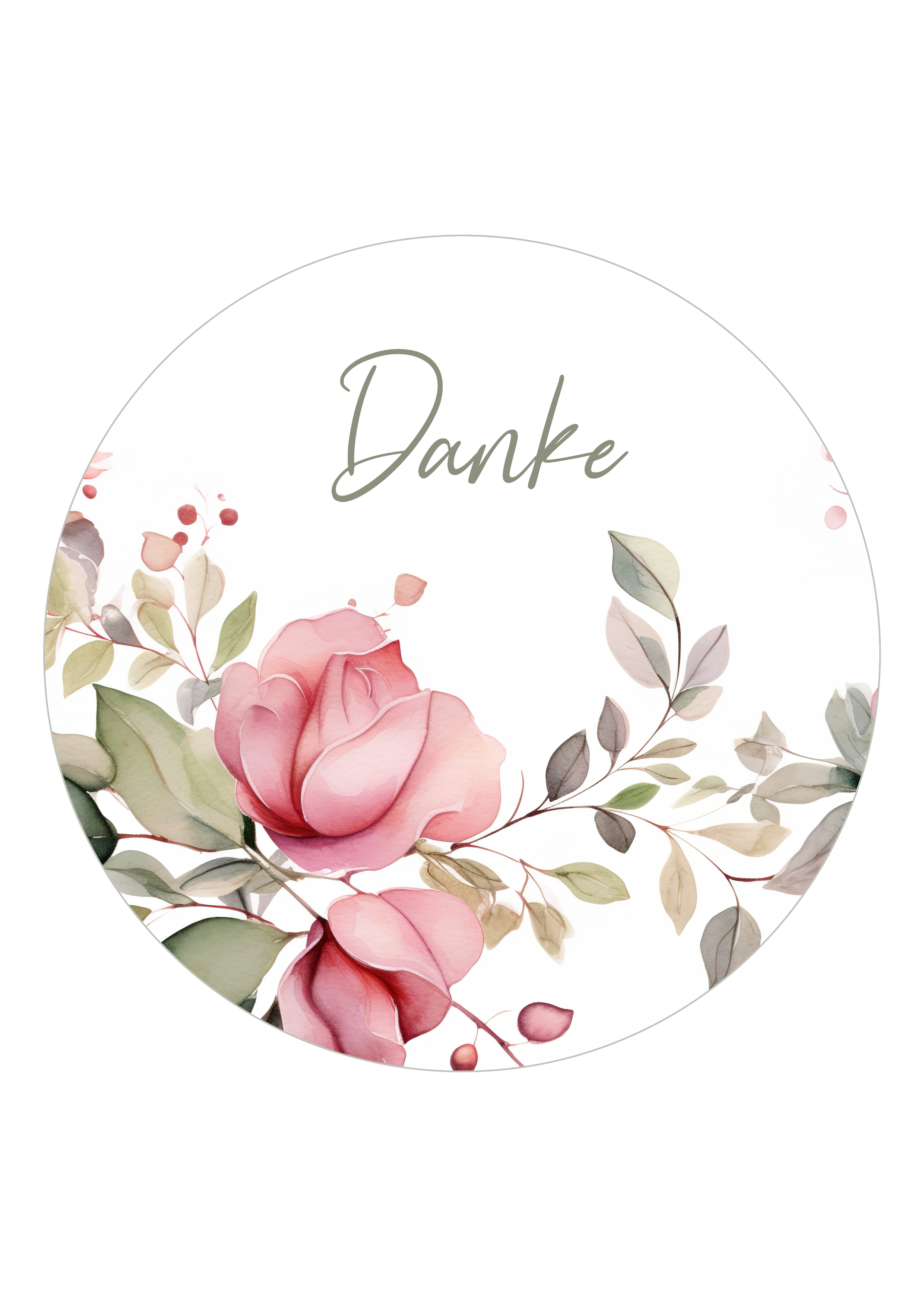 Muffinaufleger DANKE