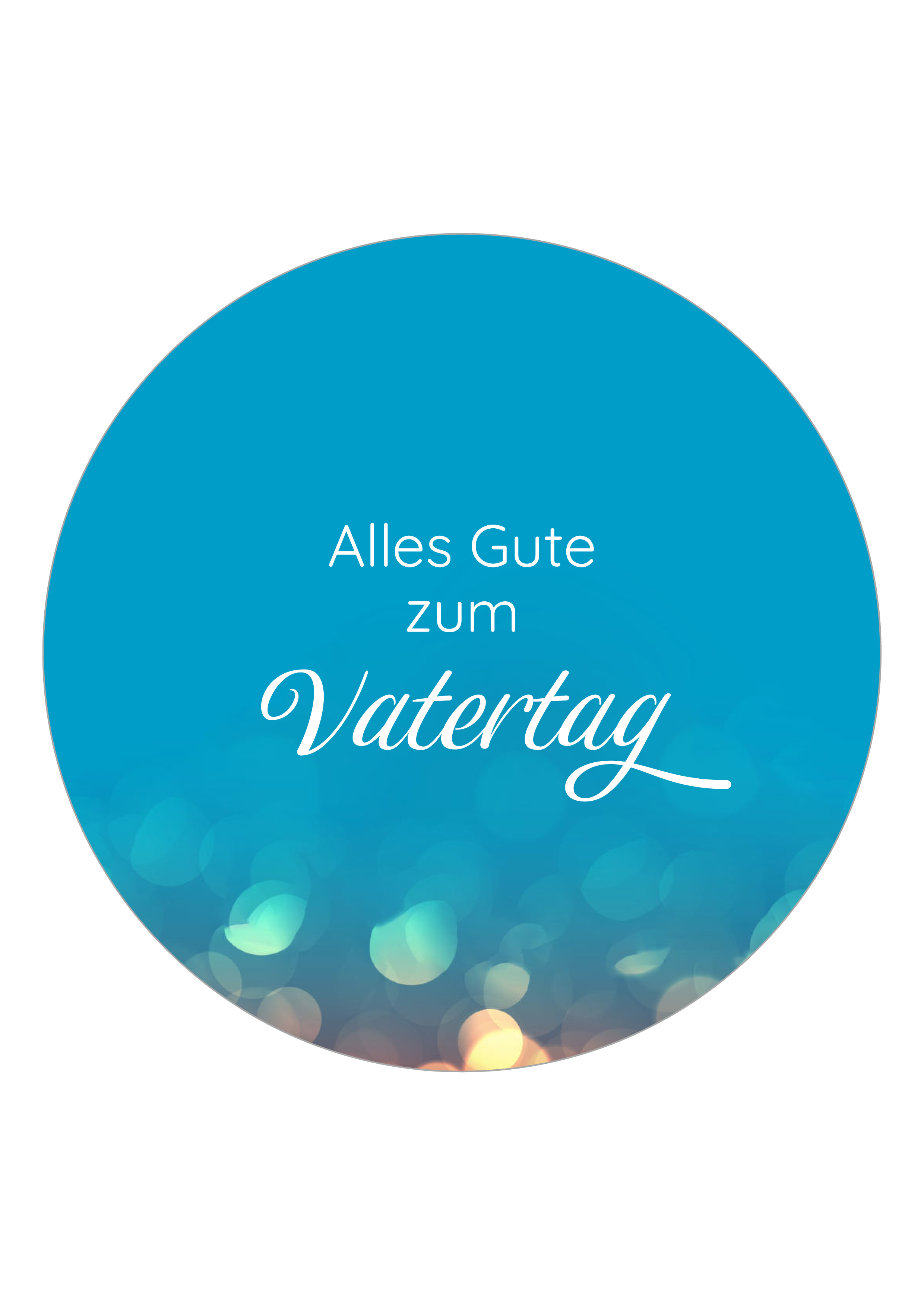 Fotoaufleger Vatertag