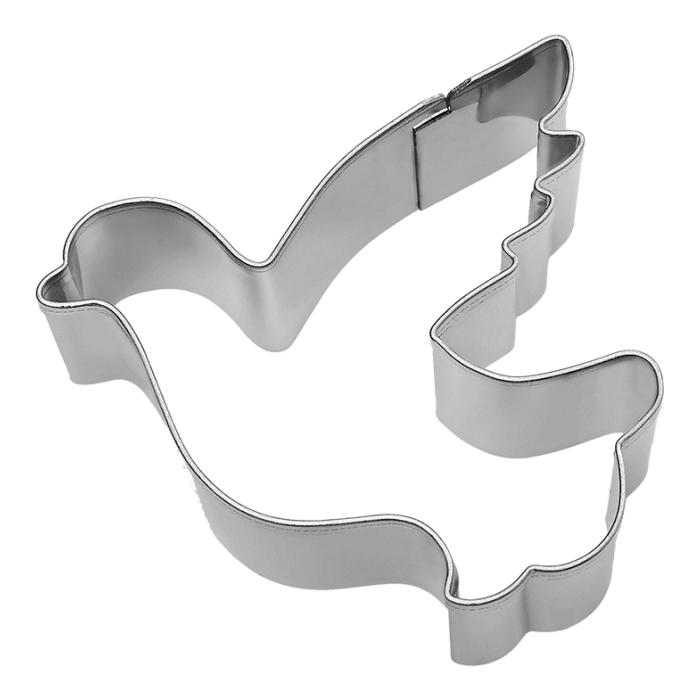 Ausstechform Täubchen Taube 6 cm aus Edelstahl B10