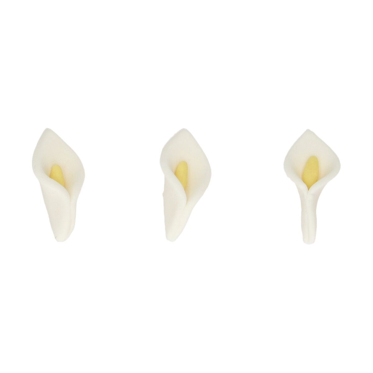 Zuckerdekoration Calla weiß